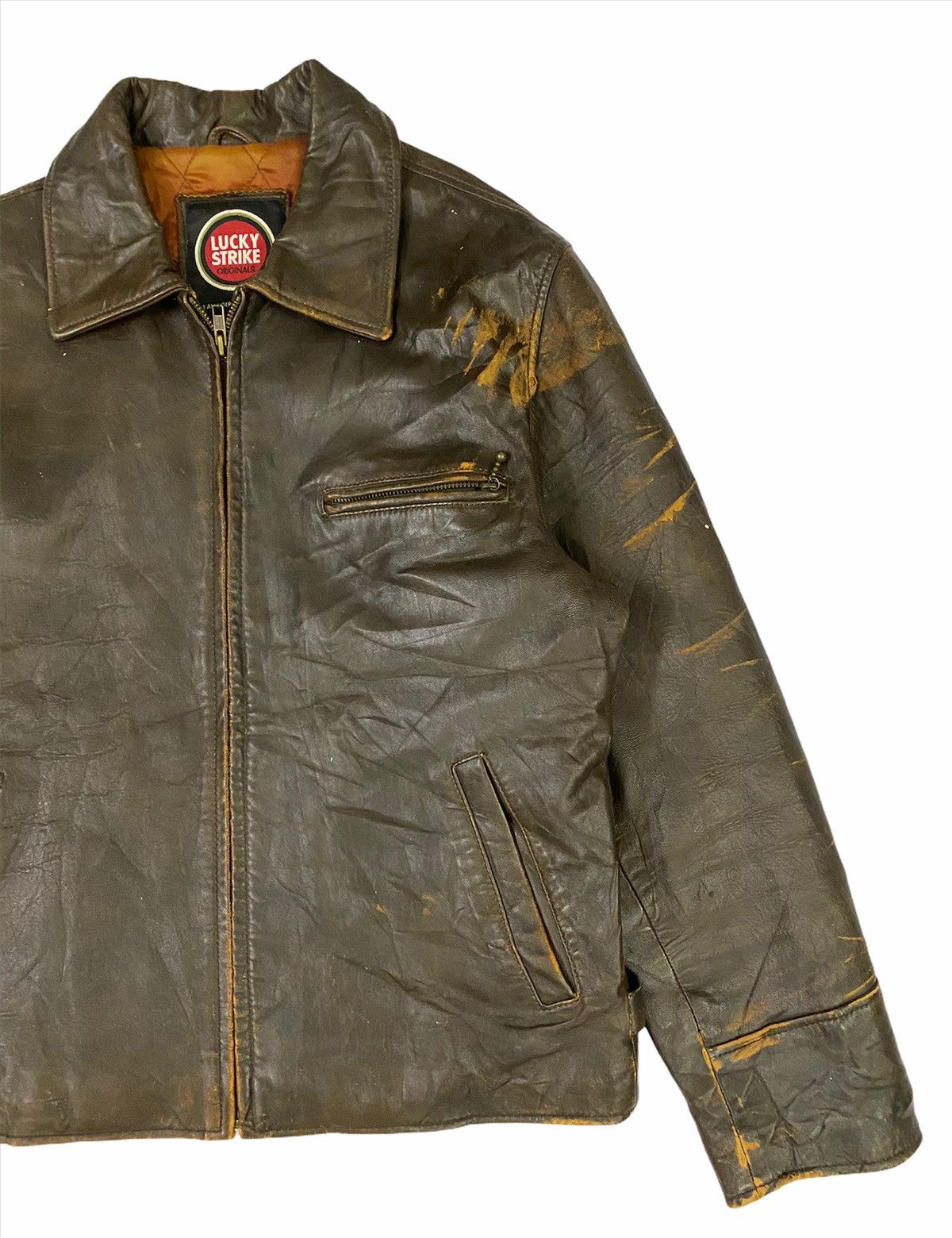 Vintage Vintage Lucky Strike Riders Jacket Size US M / EU 48-50 / 2 - 4 Thumbnail