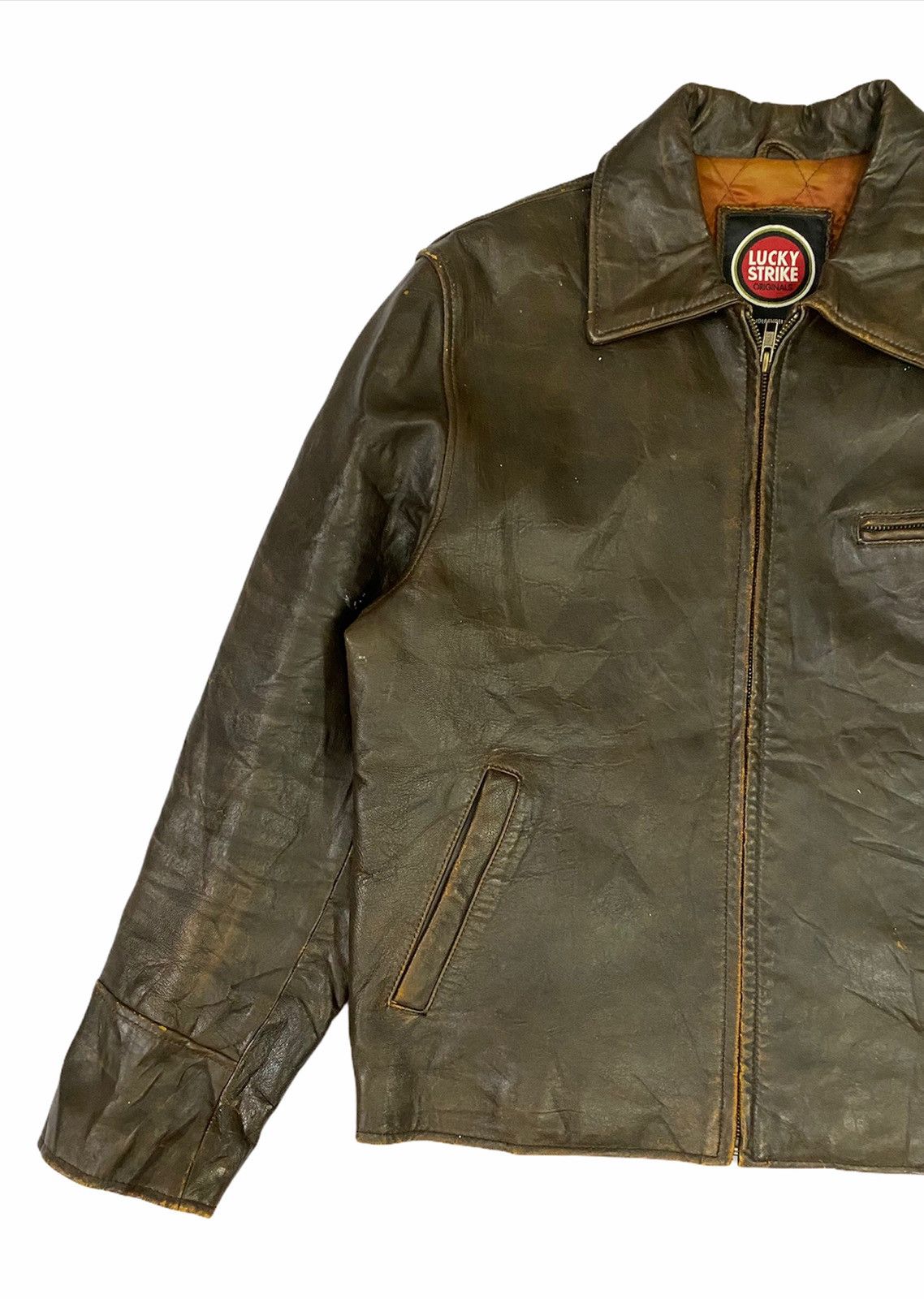 Vintage Vintage Lucky Strike Riders Jacket Size US M / EU 48-50 / 2 - 5 Thumbnail