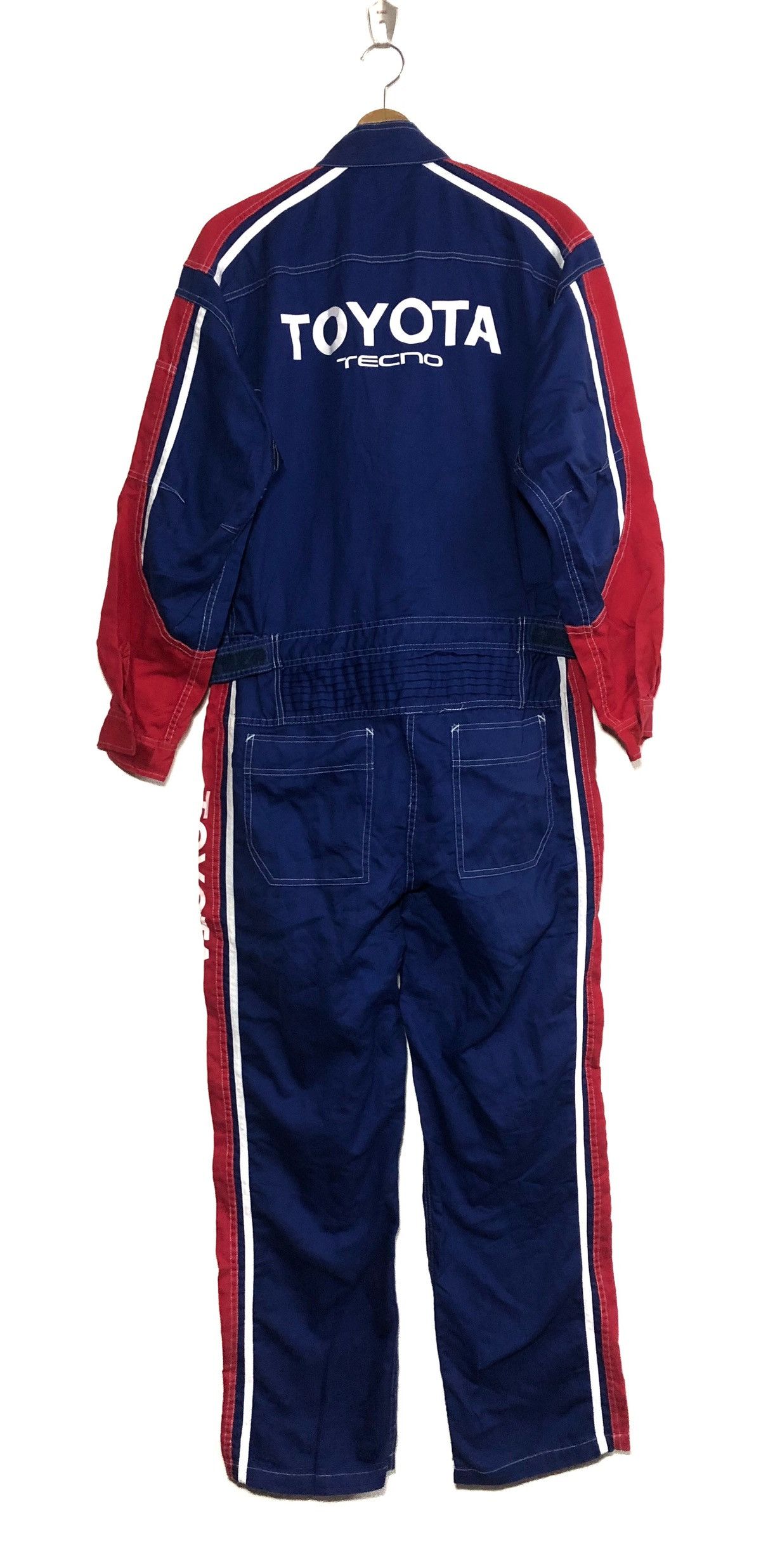 Other Toyota Techno Spellout Racing Jumpsuit Coverall Size US 35 - 5 Thumbnail