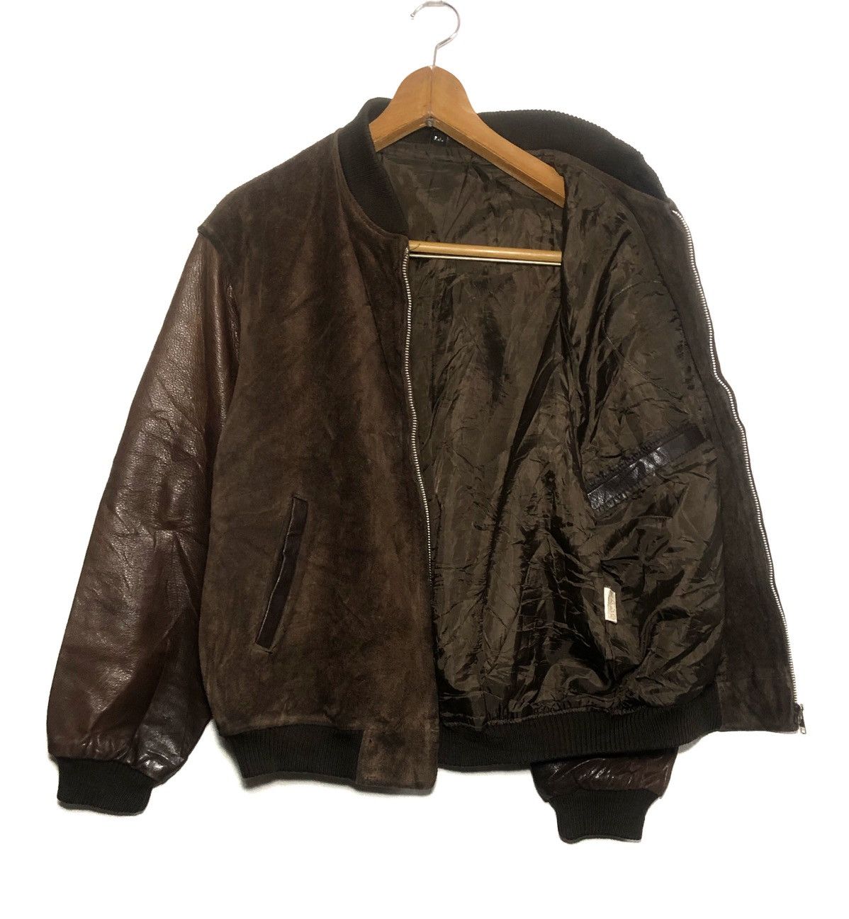 Japanese Brand Brown Suede Jacket Size US L / EU 52-54 / 3 - 6 Thumbnail