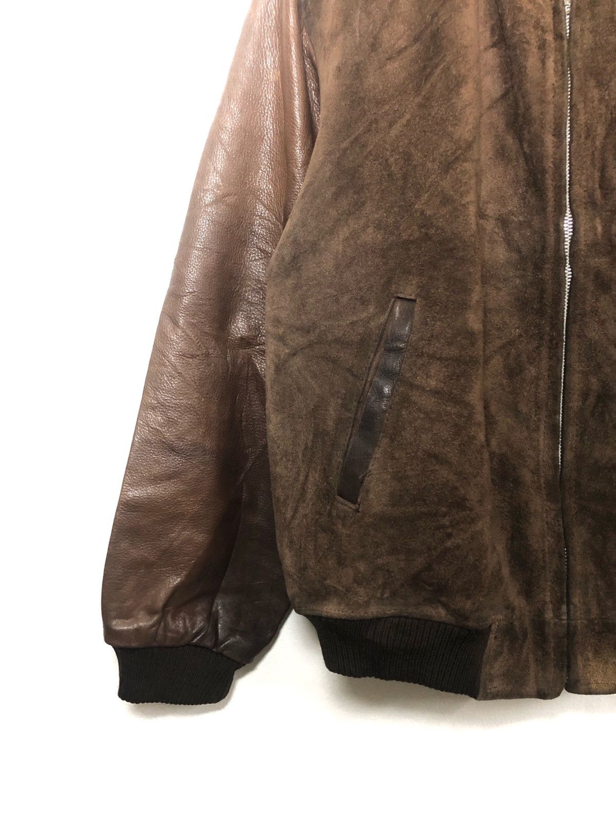 Japanese Brand Brown Suede Jacket Size US L / EU 52-54 / 3 - 5 Thumbnail