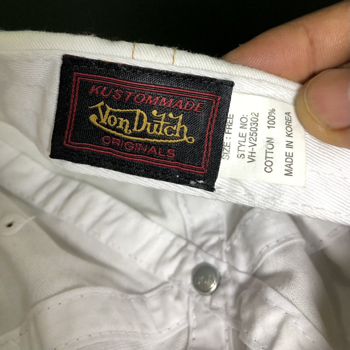 Vintage Vintage Von Dutch Hats Size ONE SIZE - 5 Thumbnail