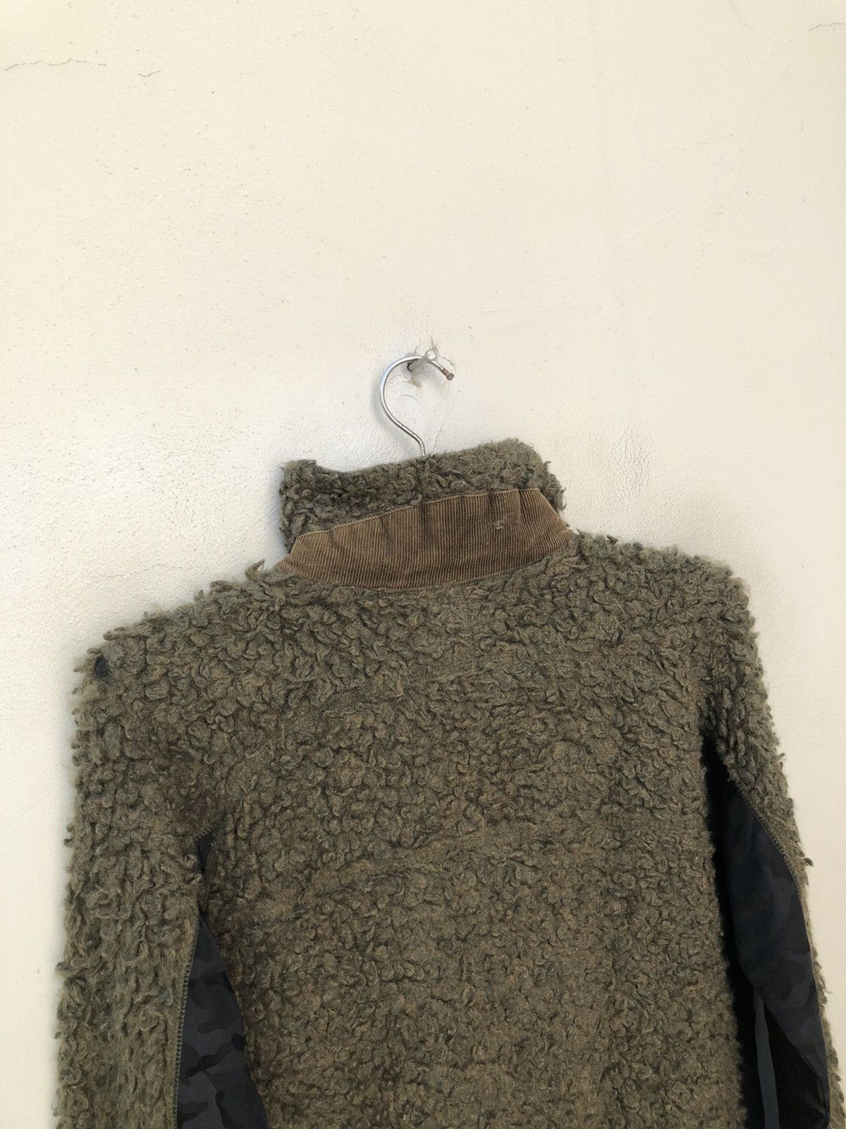 Remi Relief Remi Relief Japan Asymmetrical Camo Fleece Sweater Jacket Size US M / EU 48-50 / 2 - 10 Thumbnail