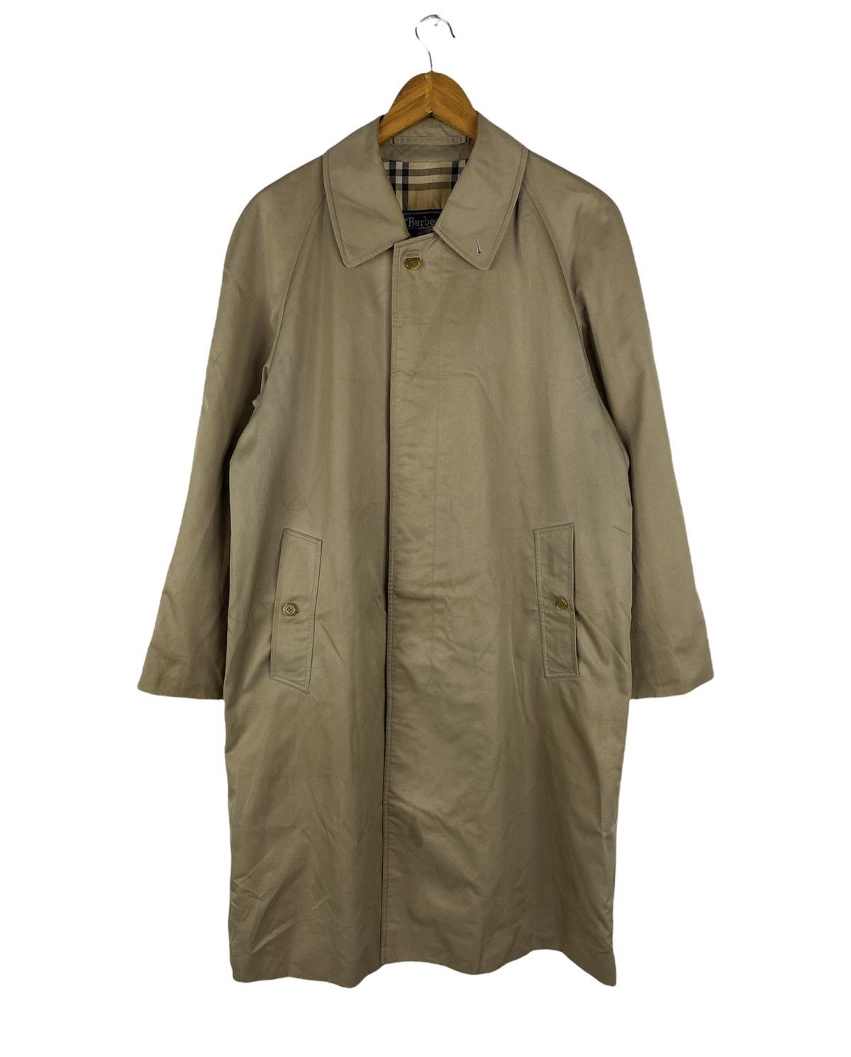 Burberry × Other 🔥DHL SHIPPING🔥BURBERRY TRENCH COAT NOVA CHECK LINING Size US L / EU 52-54 / 3 - 3 Thumbnail