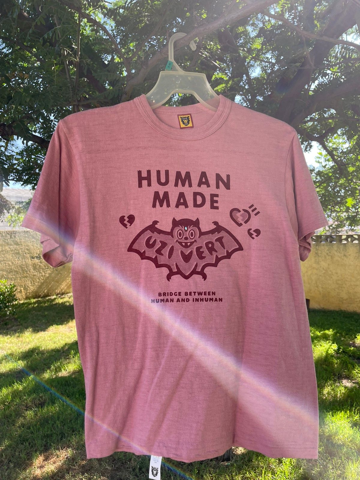 Human Made x Lil Uzi Vert Collaboration T-shirt #2 Pink size 2XL