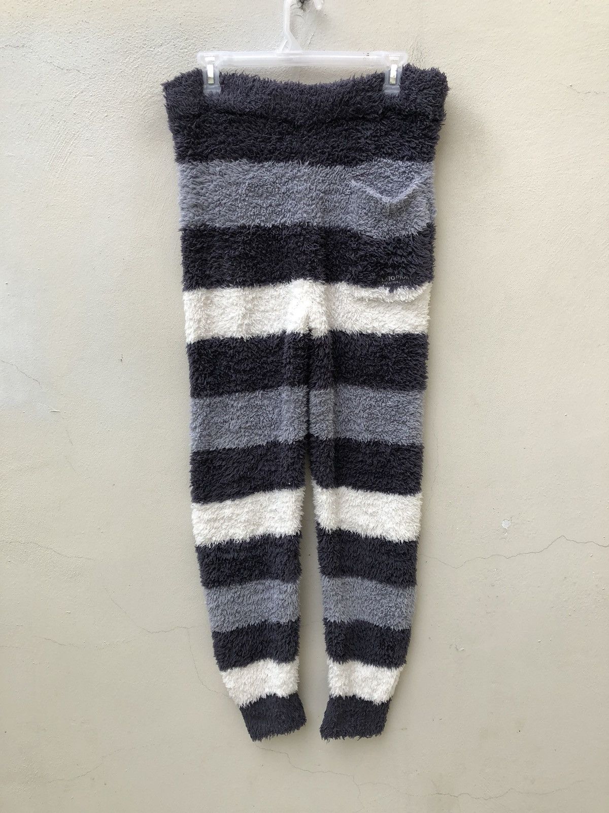 Japanese Brand Gelato Pique Homme Japan Border Striped Fleece Pant Size US 31 - 7 Thumbnail