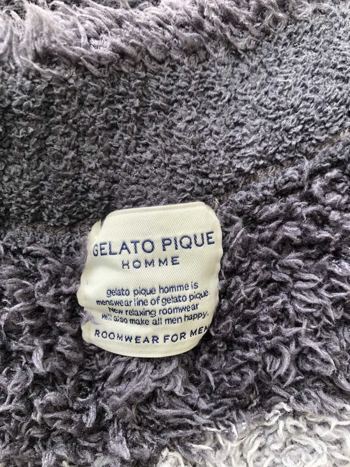 Japanese Brand Gelato Pique Homme Japan Border Striped Fleece Pant Size US 31 - 14 Thumbnail