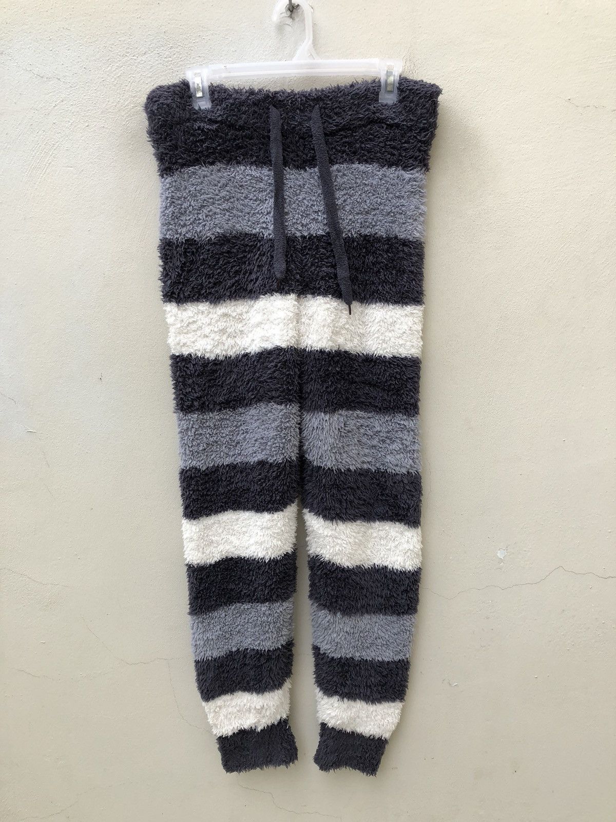 Japanese Brand Gelato Pique Homme Japan Border Striped Fleece Pant Size US 31 - 1 Thumbnail