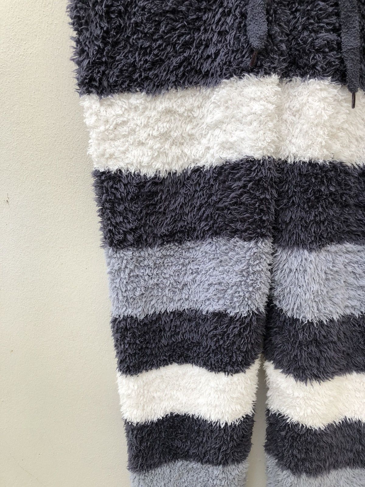 Japanese Brand Gelato Pique Homme Japan Border Striped Fleece Pant Size US 31 - 3 Thumbnail