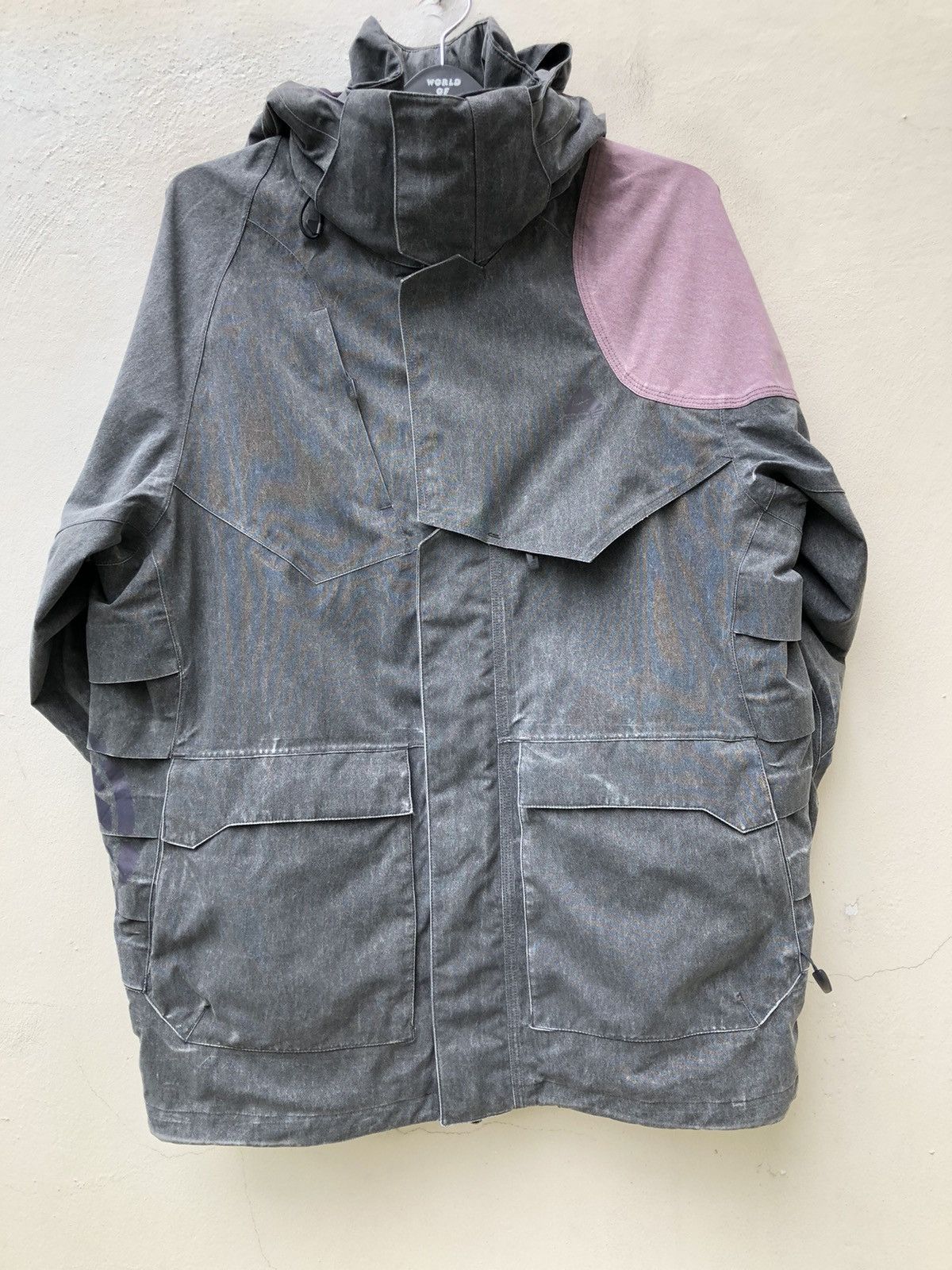 Nike ACG Vintage Nike ACG Faded Grey Hoodie Jacket Size US L / EU 52-54 / 3 - 7 Thumbnail