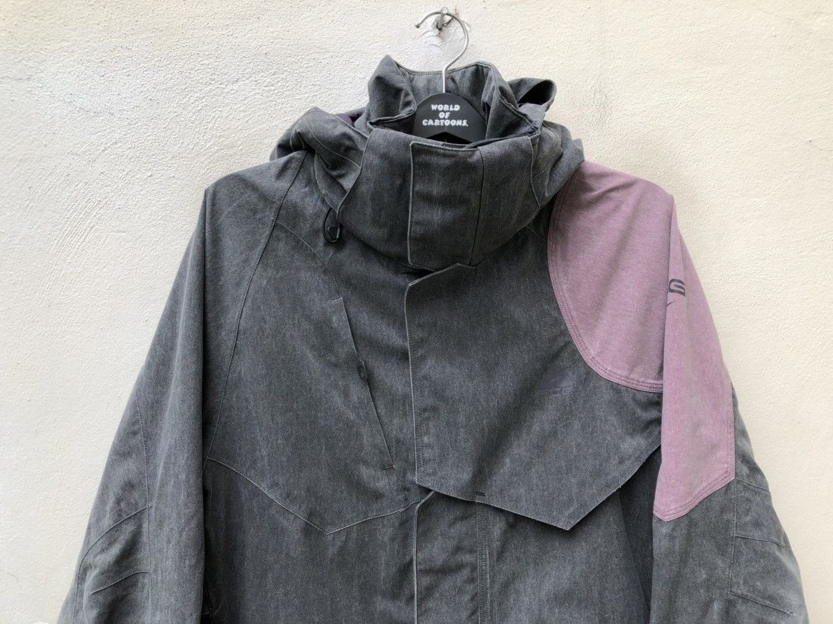Nike ACG Vintage Nike ACG Faded Grey Hoodie Jacket Size US L / EU 52-54 / 3 - 3 Thumbnail