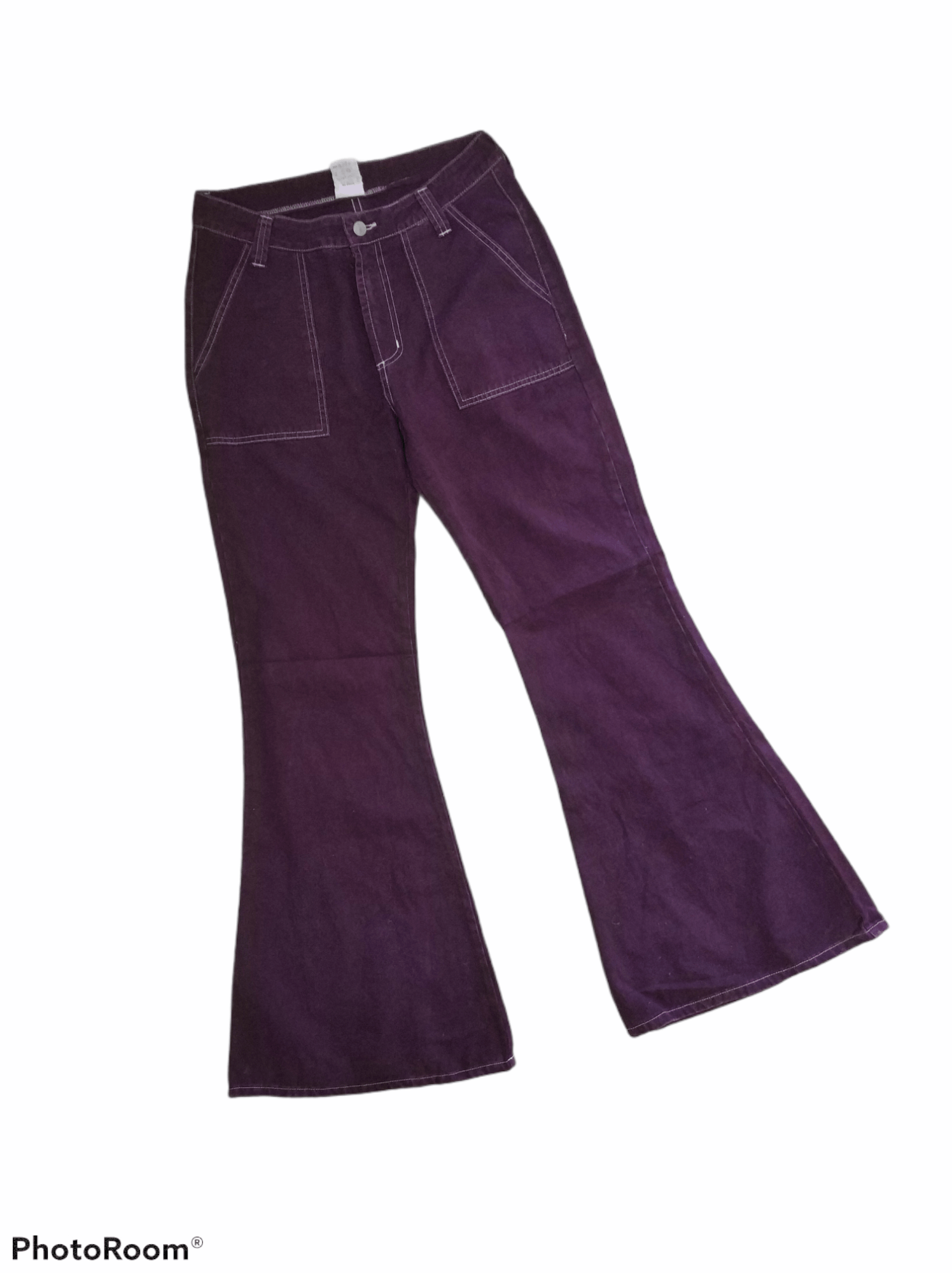 MADE IN USA VINTAGE BONGO BOOTS CUT WORKWEAR PANTS