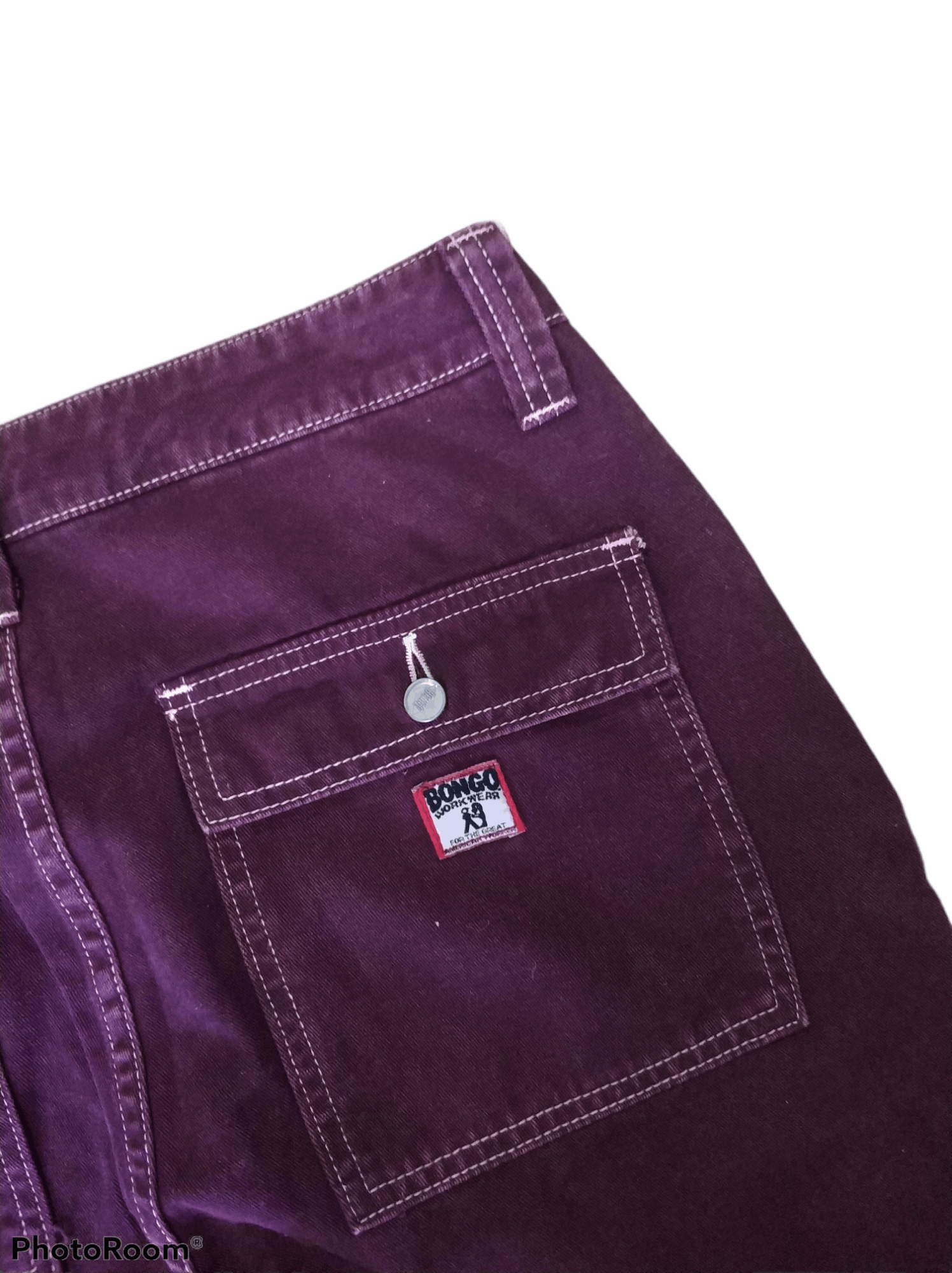 Other 🔥Rare Vintage Bongo Boots Cut Workwear Pants Size US 29 - 5 Thumbnail