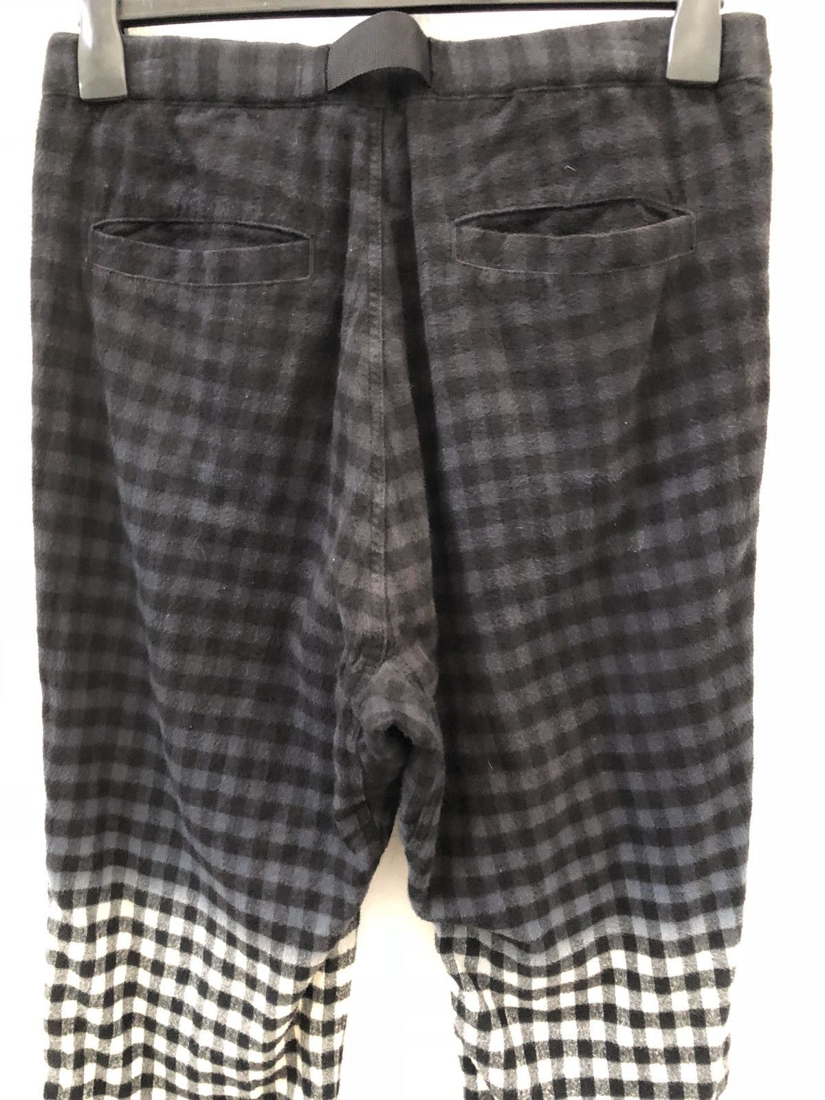 Japanese Brand × Tomorrowland Two tone Check Adjustable Stretch Waist Tomorrowland Fleece Size US 30 / EU 46 - 7 Thumbnail