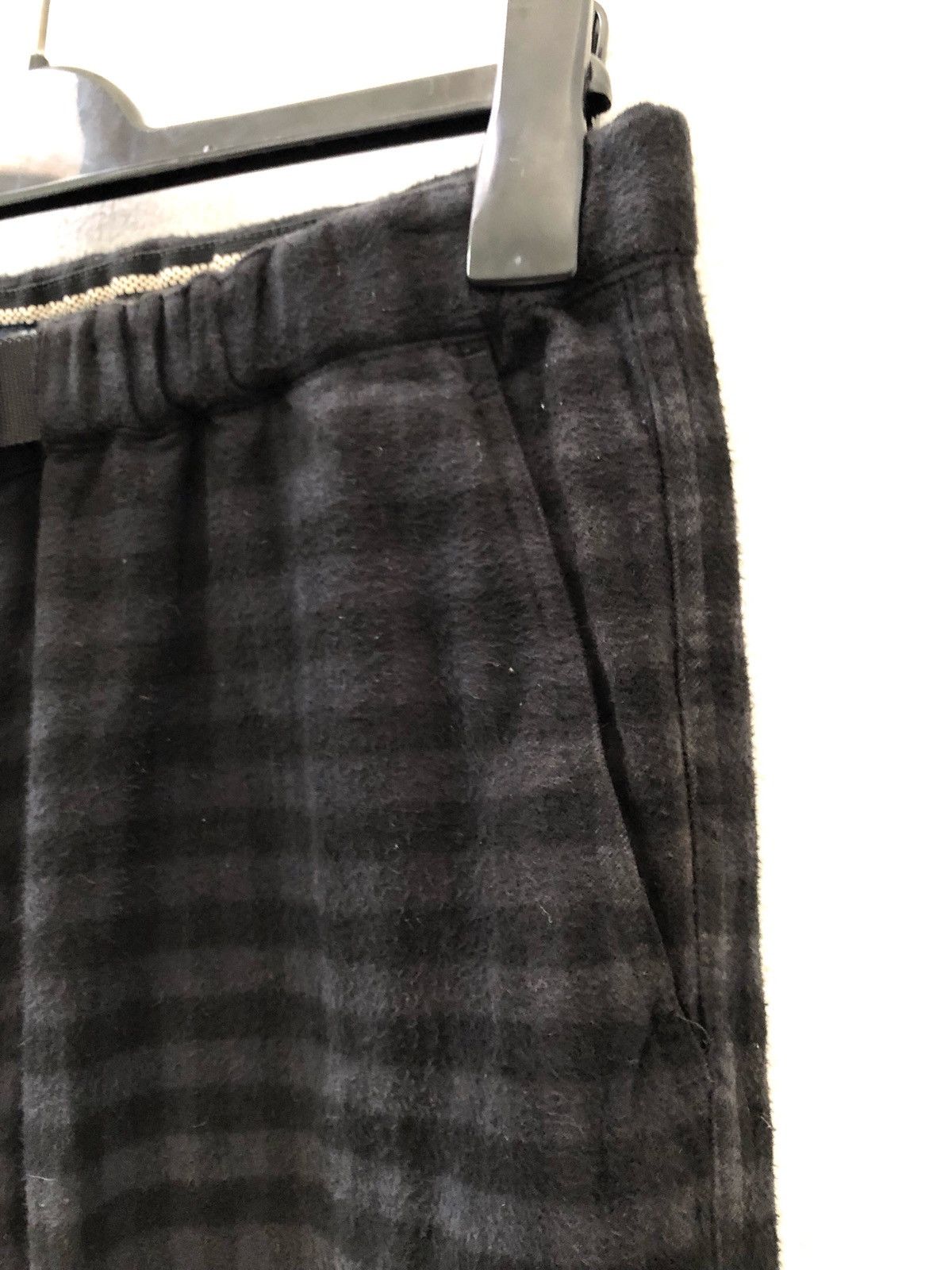 Japanese Brand × Tomorrowland Two tone Check Adjustable Stretch Waist Tomorrowland Fleece Size US 30 / EU 46 - 4 Thumbnail