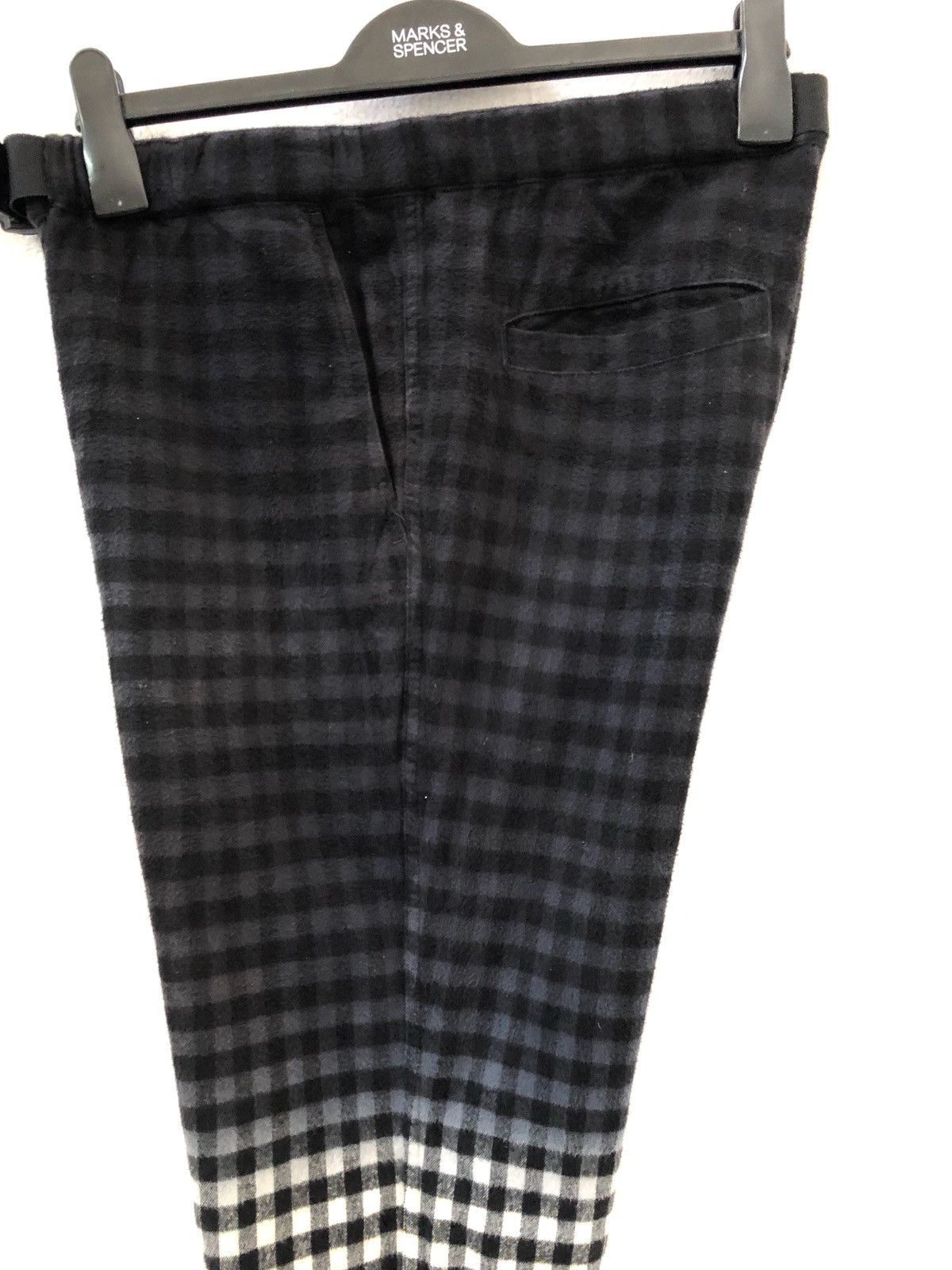 Japanese Brand × Tomorrowland Two tone Check Adjustable Stretch Waist Tomorrowland Fleece Size US 30 / EU 46 - 11 Thumbnail