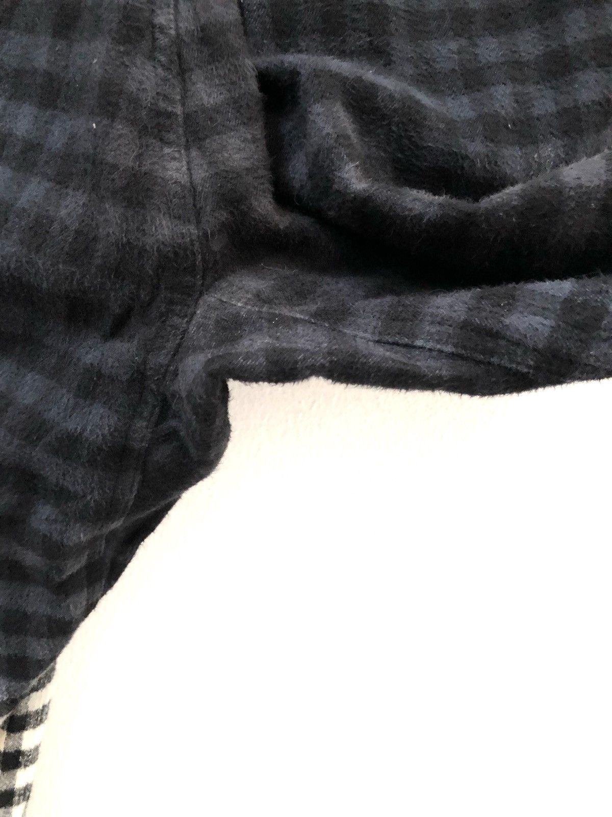 Japanese Brand × Tomorrowland Two tone Check Adjustable Stretch Waist Tomorrowland Fleece Size US 30 / EU 46 - 9 Thumbnail