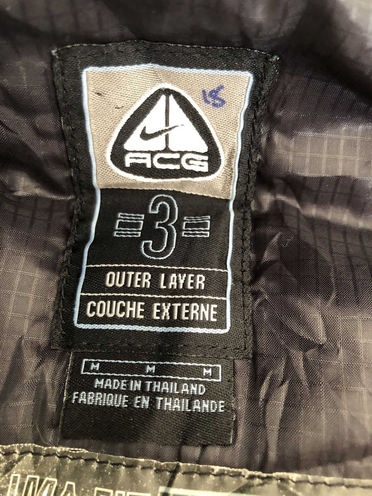 Nike ACG Vintage 2000s Nike ACG Clima-Fit Pull Over Padded Jacket Size US M / EU 48-50 / 2 - 16 Thumbnail