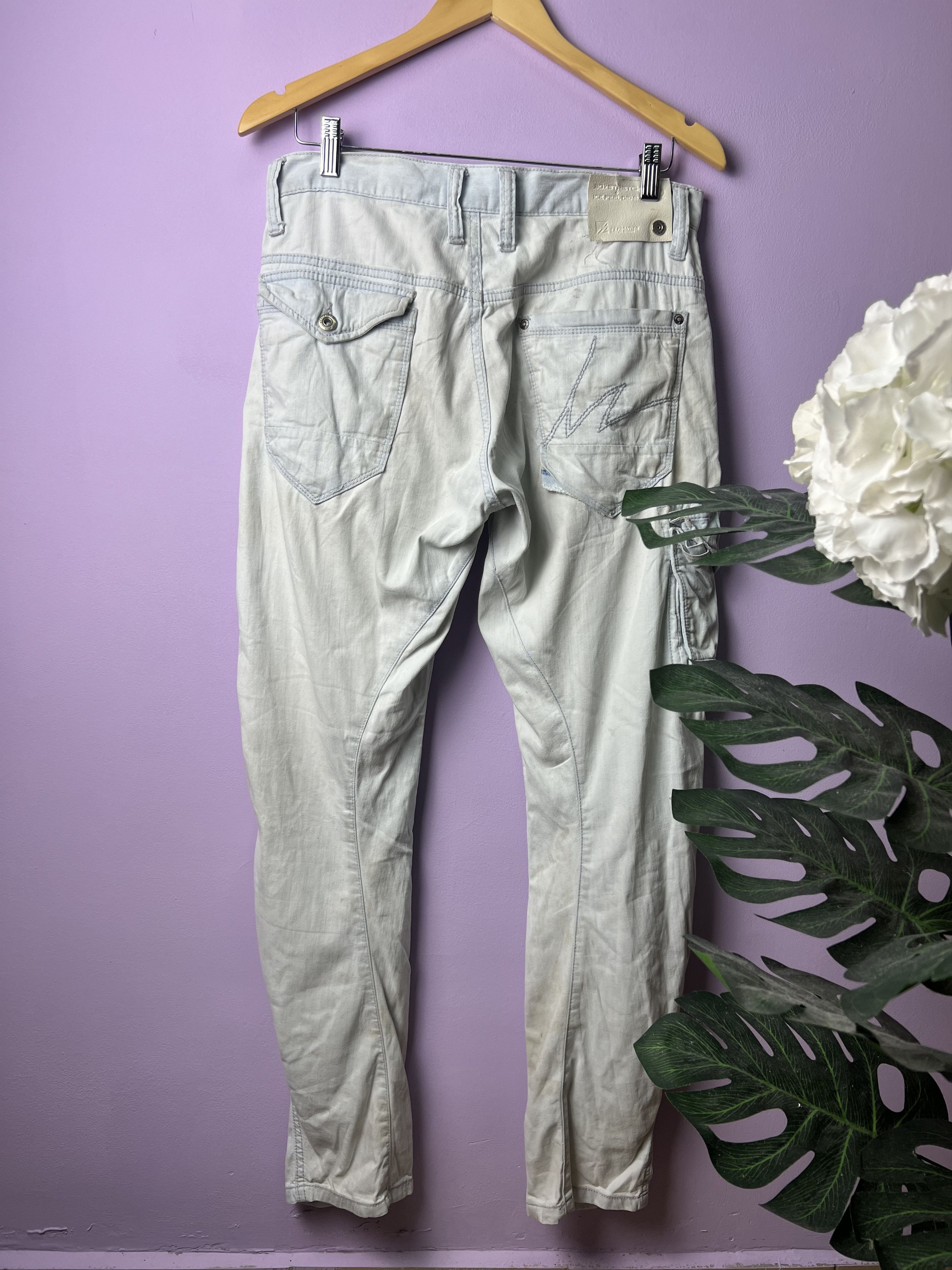 Japanese Brand 🔥Distressed Iz Frontier Tactical Cargo Pants Size US 32 / EU 48 - 3 Thumbnail