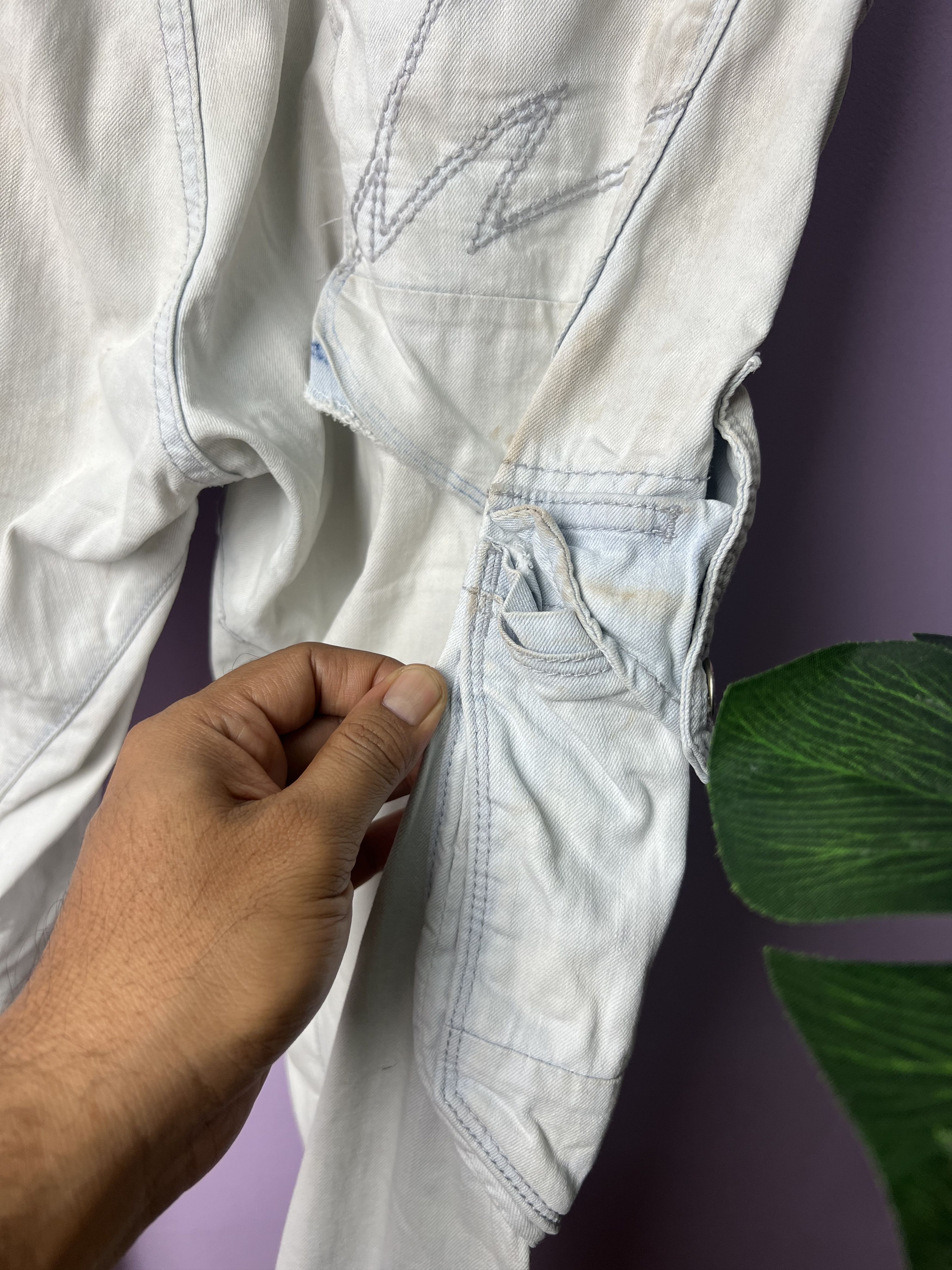 Japanese Brand 🔥Distressed Iz Frontier Tactical Cargo Pants Size US 32 / EU 48 - 17 Thumbnail