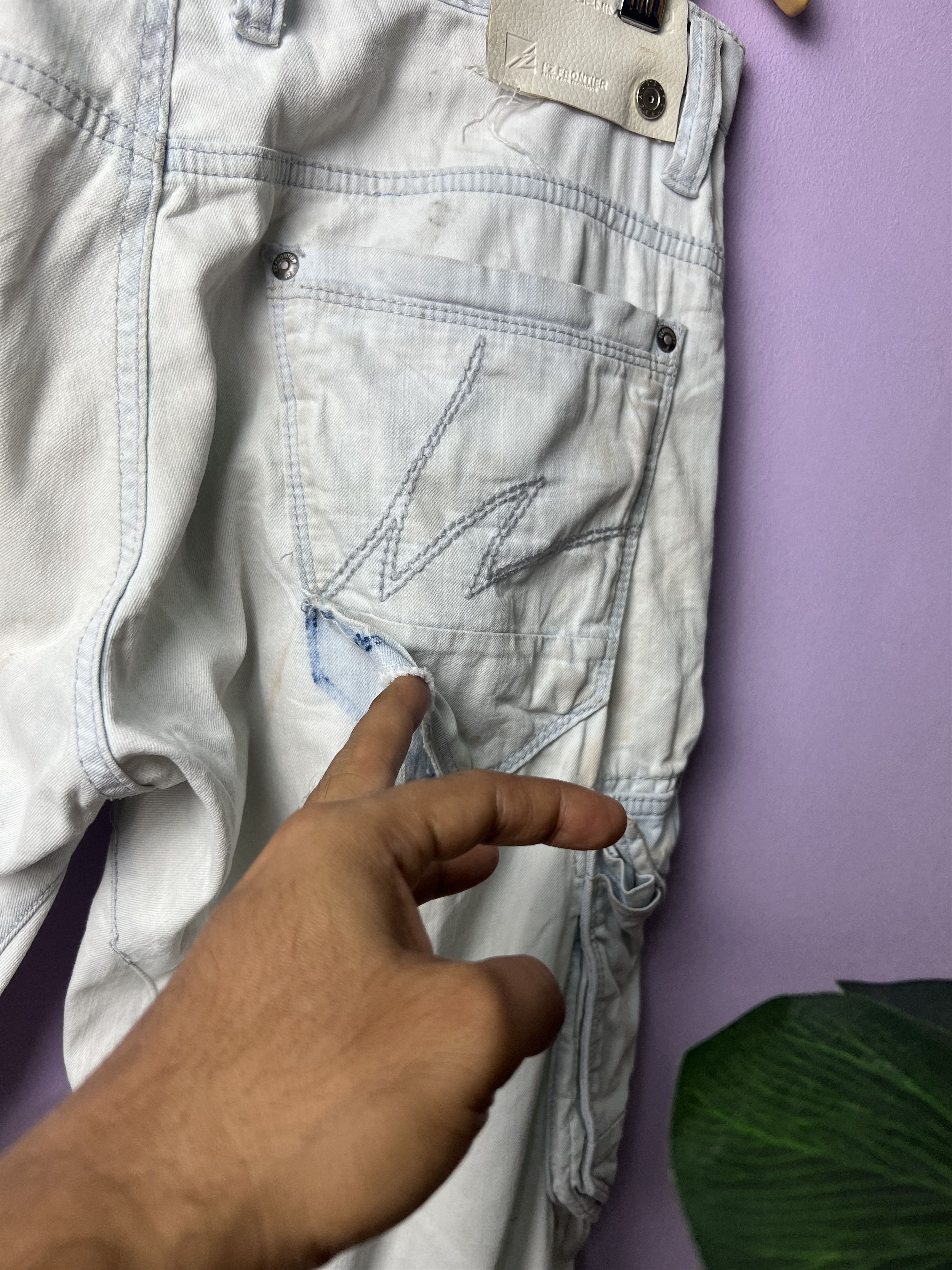 Japanese Brand 🔥Distressed Iz Frontier Tactical Cargo Pants Size US 32 / EU 48 - 16 Thumbnail