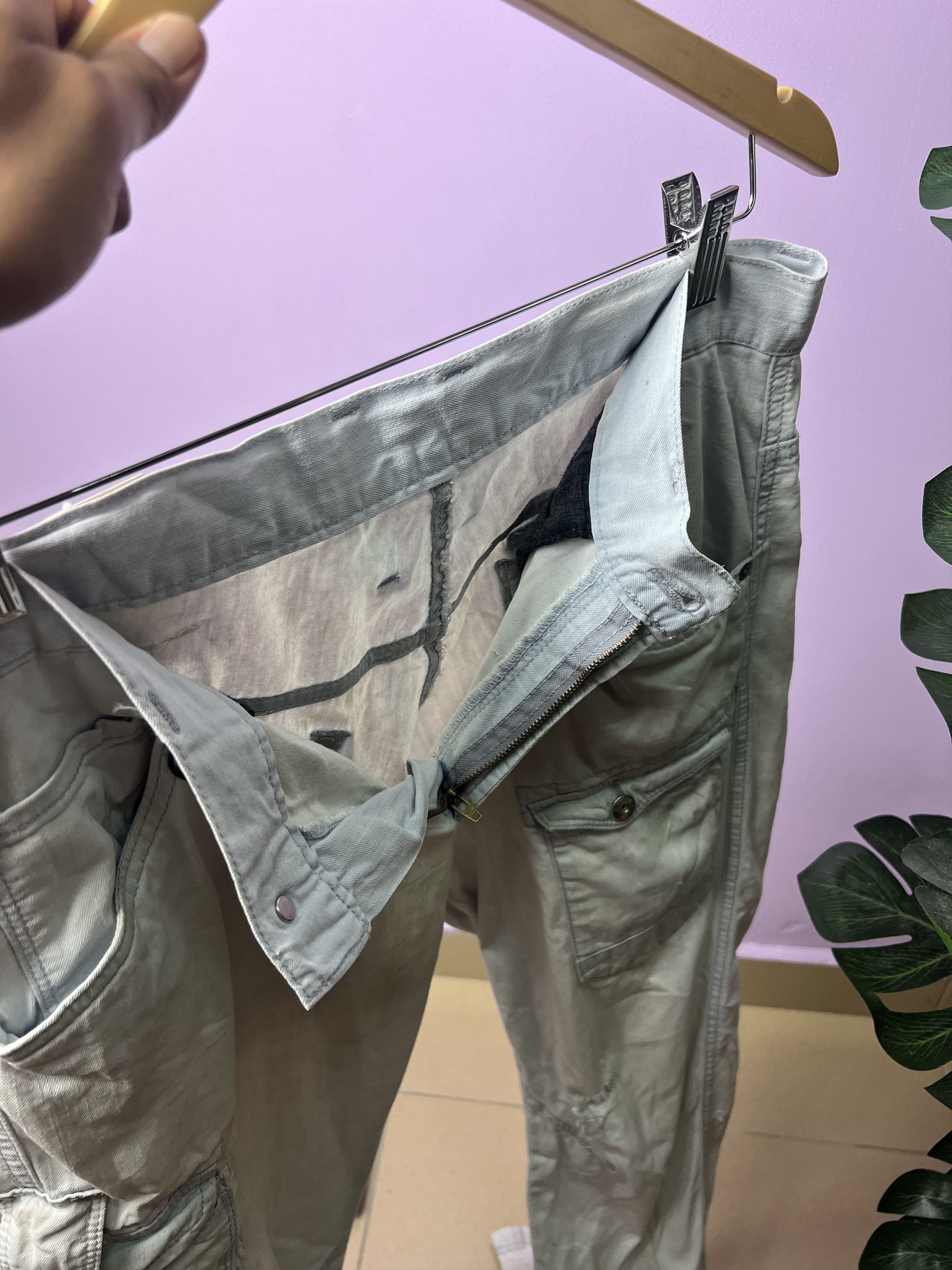 Japanese Brand 🔥Distressed Iz Frontier Tactical Cargo Pants Size US 32 / EU 48 - 21 Thumbnail