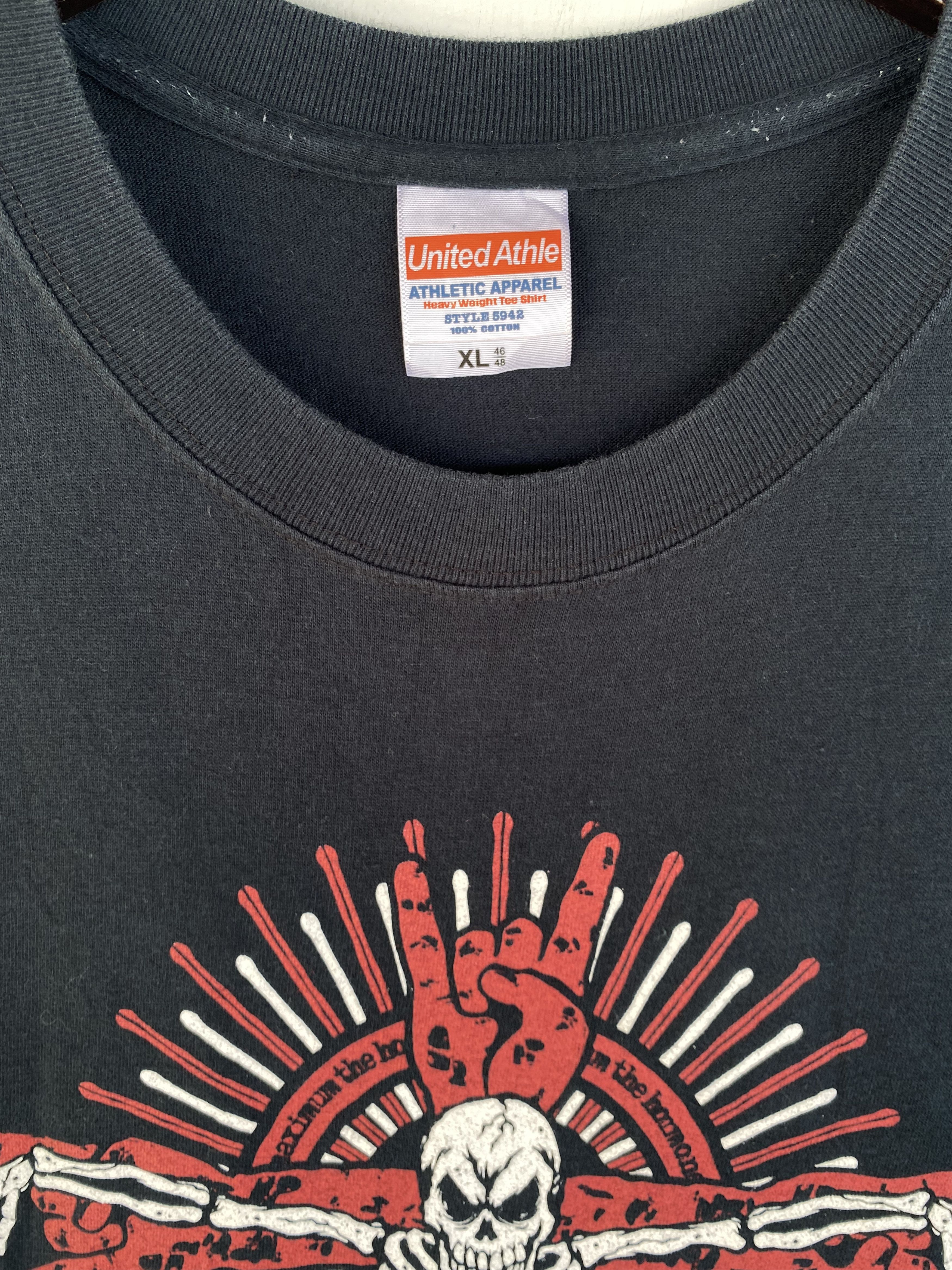 Band Tees 💥MAXIMUM THE HORMONE Japanese punk rock band Skull shirt Size US XL / EU 56 / 4 - 3 Thumbnail