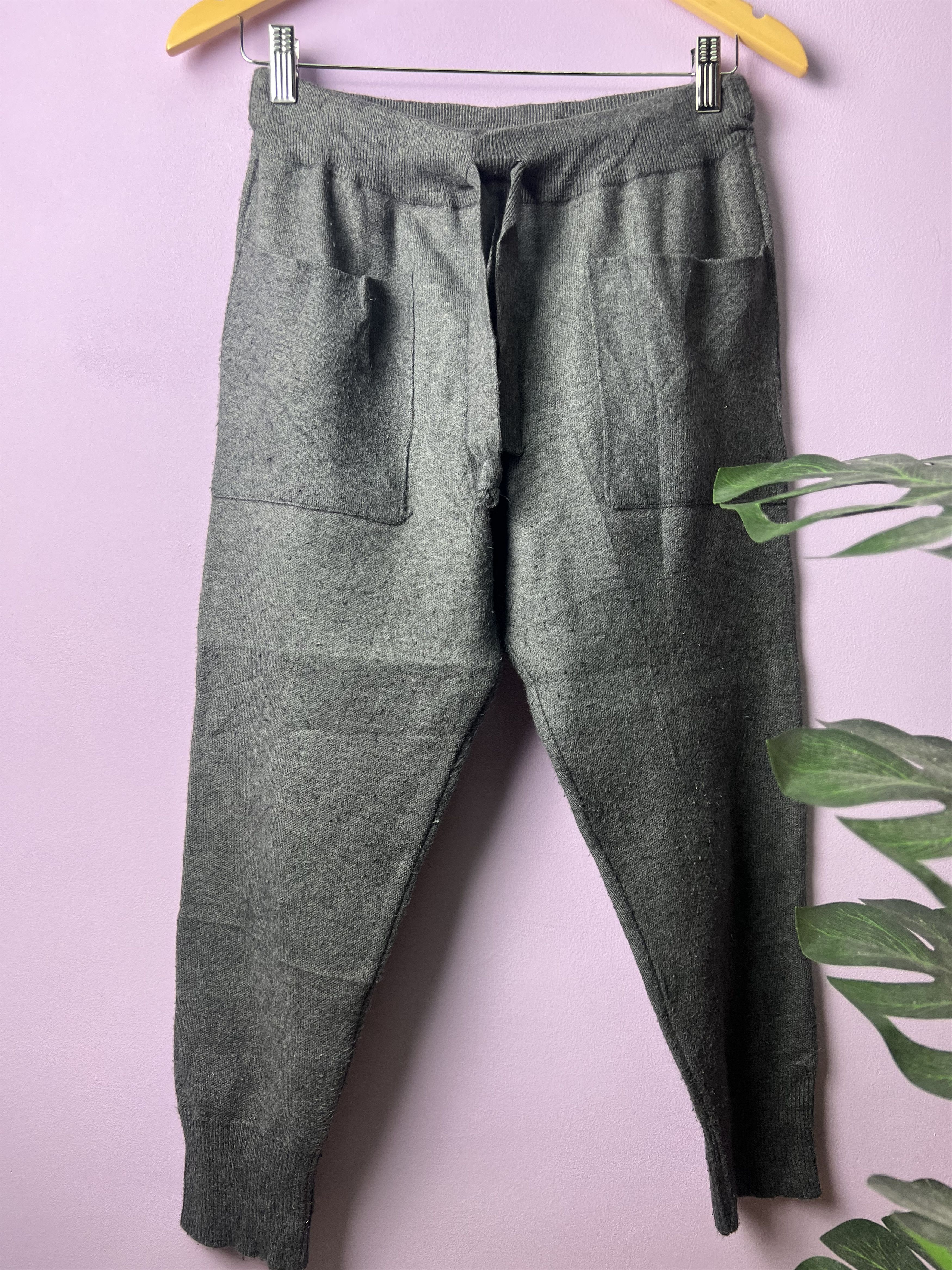 Zara 🔥Zara Knit Front Pockets Sweatpants Jogger Size US 29 - 2 Thumbnail