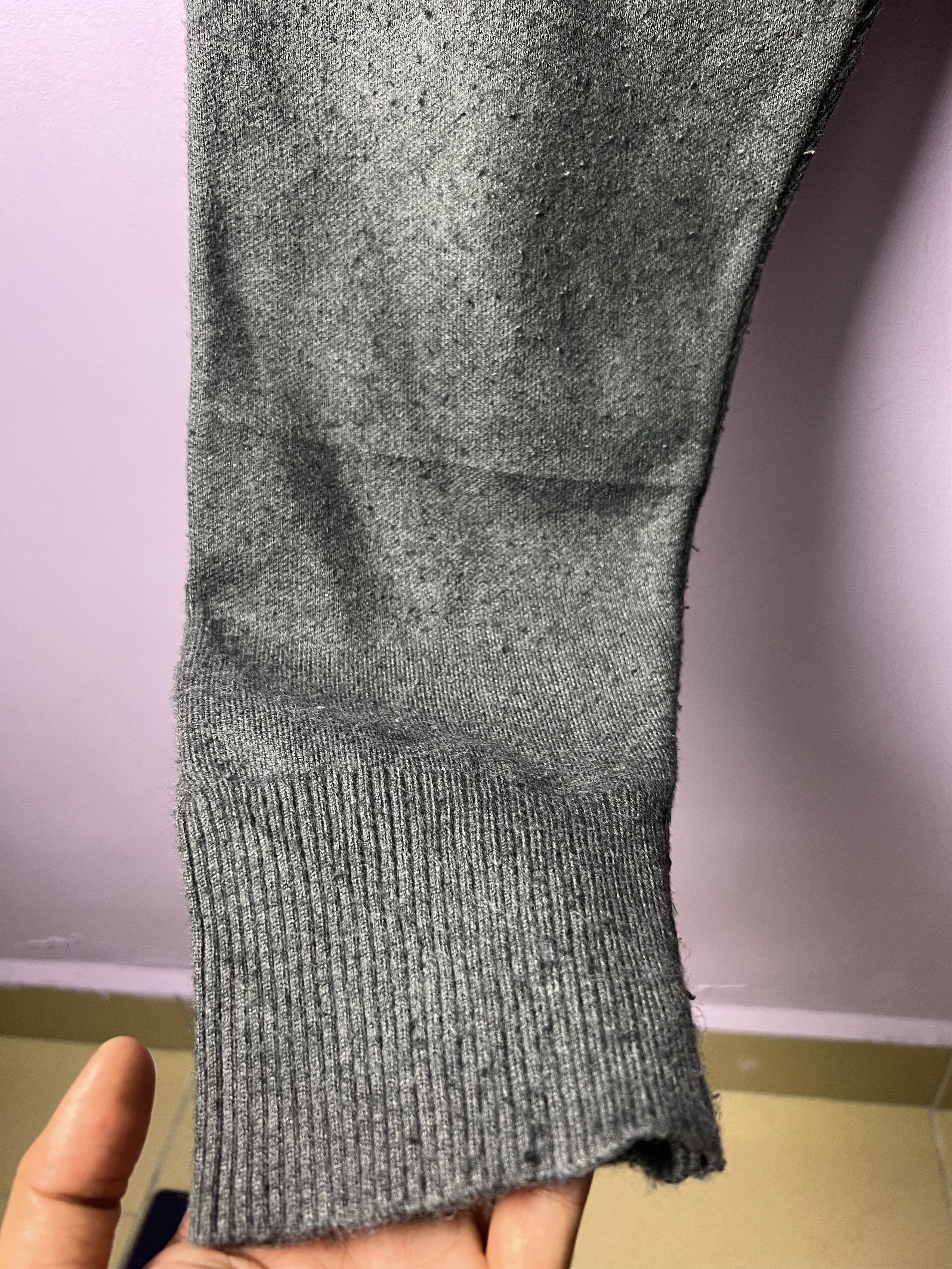 Zara 🔥Zara Knit Front Pockets Sweatpants Jogger Size US 29 - 6 Thumbnail