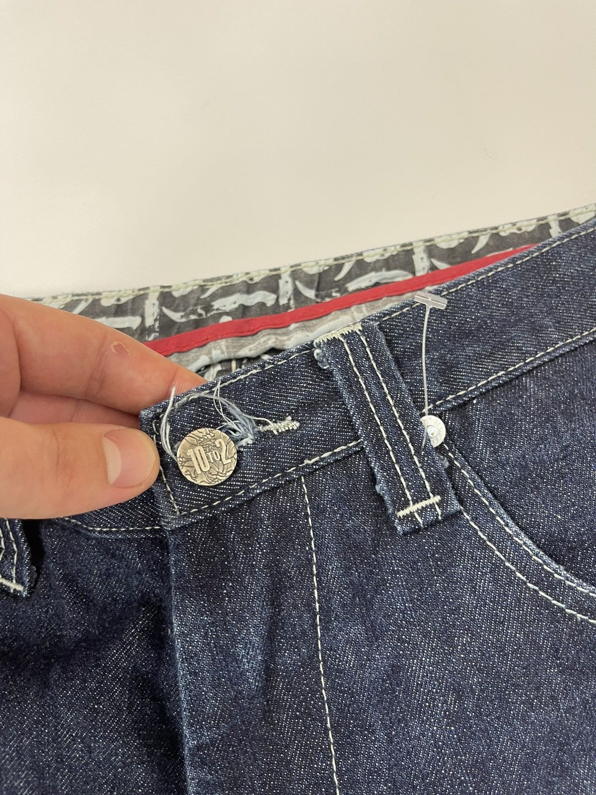 Artful Dodger Artiful Dodger “Cutter lads” big pocket embroidered denim Size US 32 / EU 48 - 12 Thumbnail