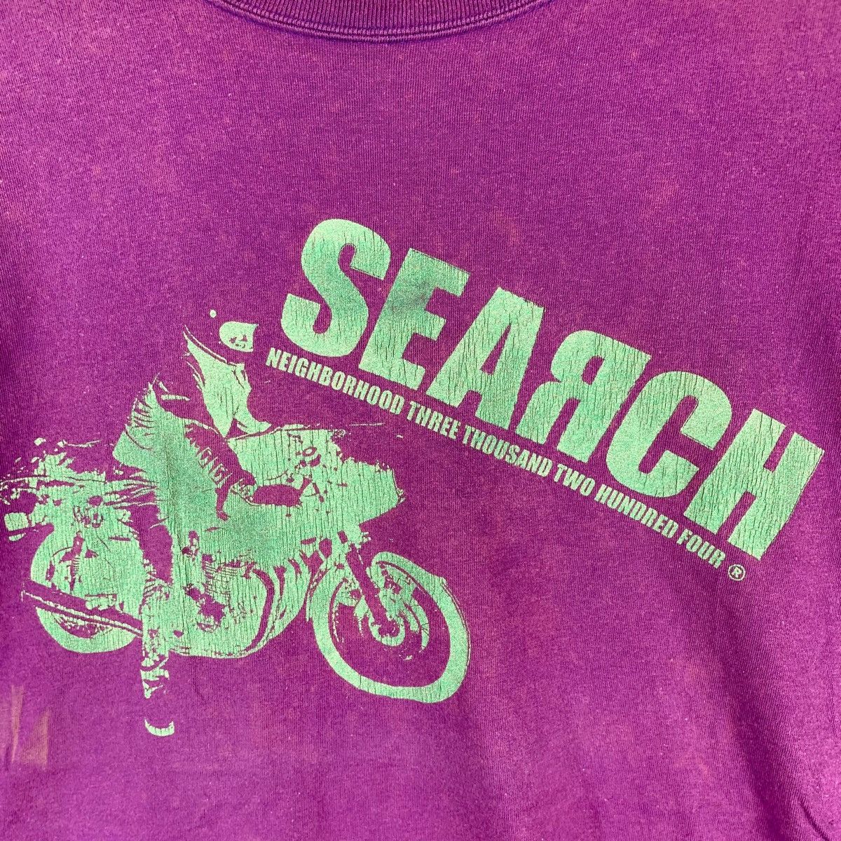 Neighborhood NEIGHBORHOOD NBHD SEARCH MOTORCYCLE TEE Size US S / EU 44-46 / 1 - 2 Thumbnail