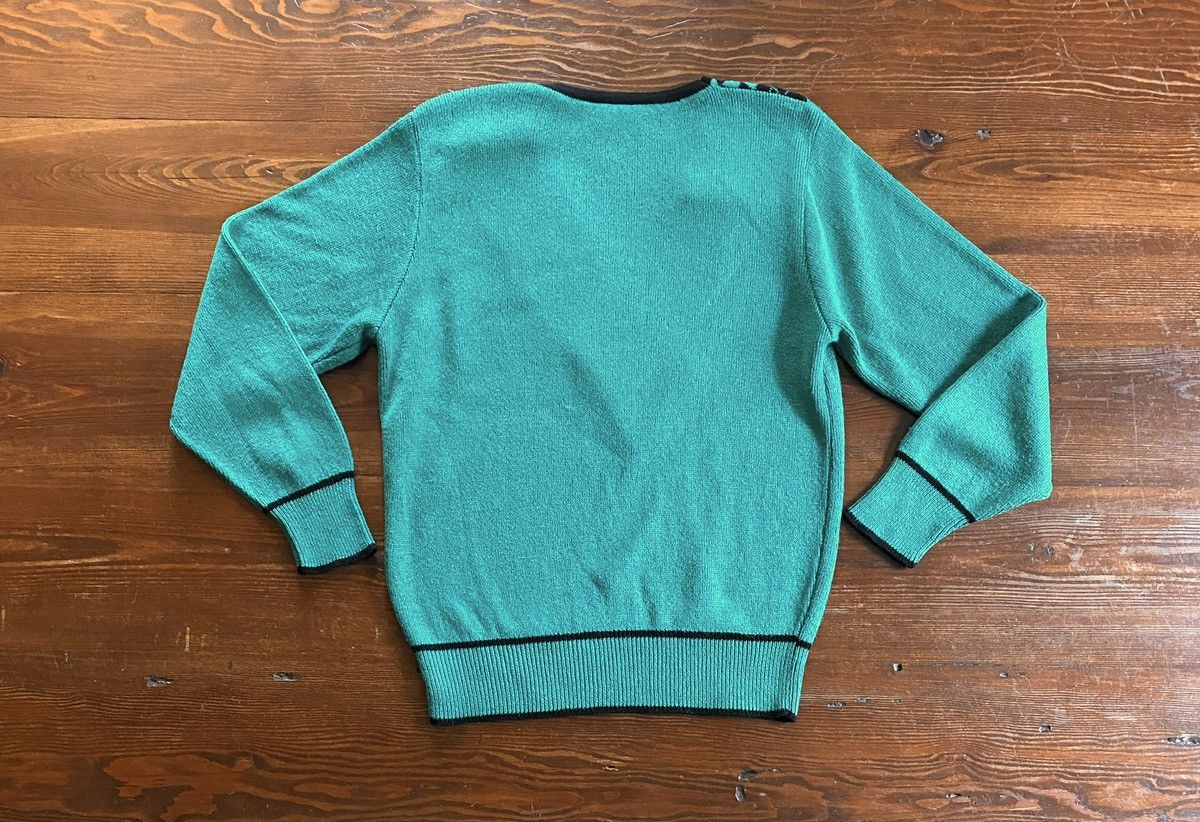 Vintage Vintage 80’s Vivanti Deep V Neck Knit Women’s Sweater Size M / US 6-8 / IT 42-44 - 10 Thumbnail