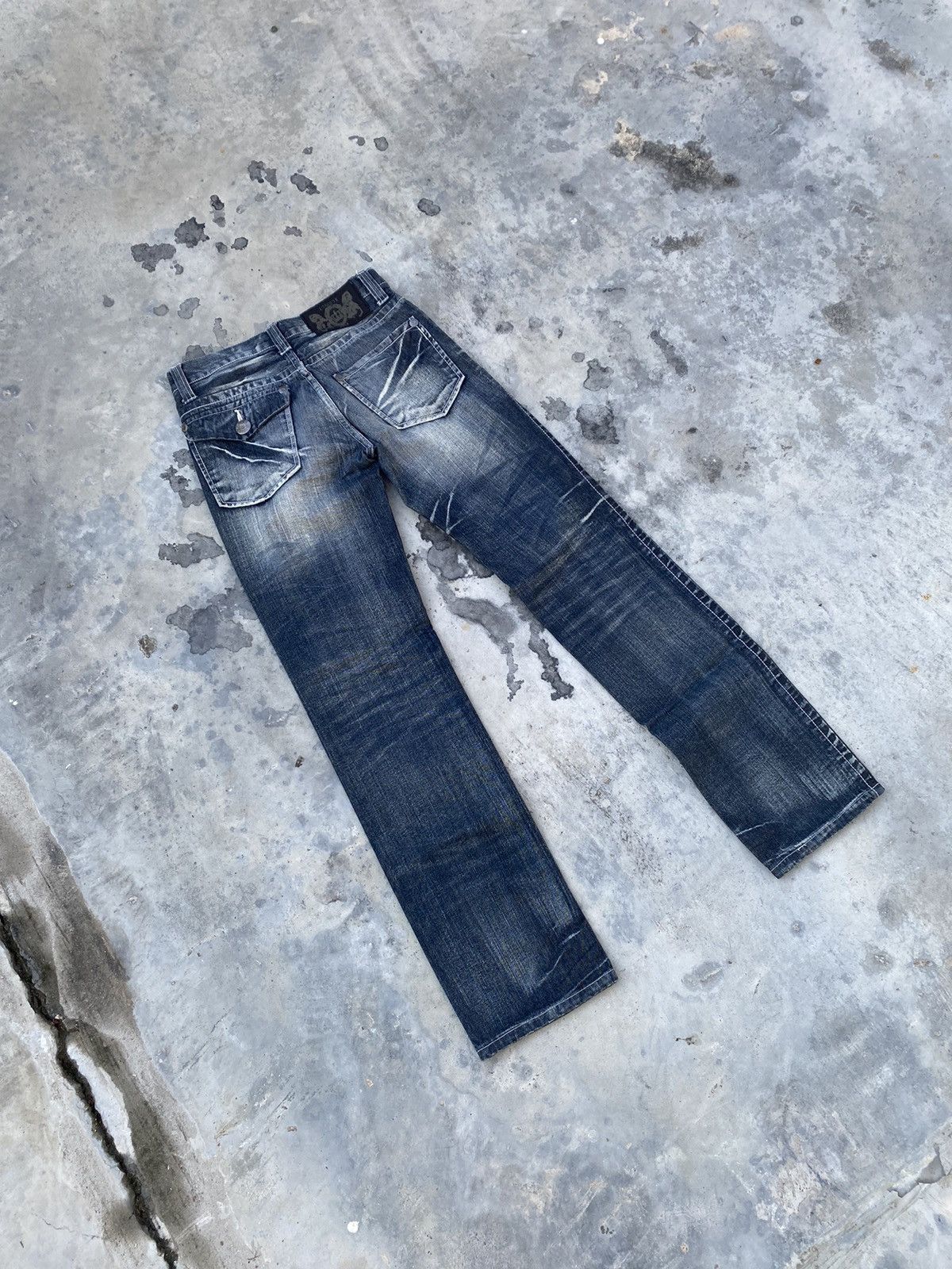 Japanese Brand × Vintage 🔥Express Shipping🔥 Japanese Brand LowBox Jeans Size 29" - 5 Thumbnail