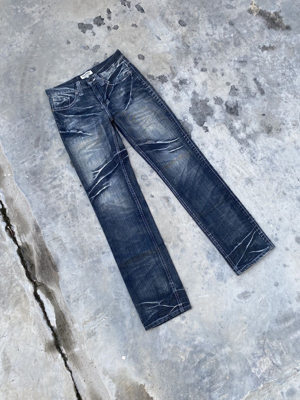 Japanese Brand × Vintage 🔥Express Shipping🔥 Japanese Brand LowBox Jeans Size 29" - 1 Thumbnail