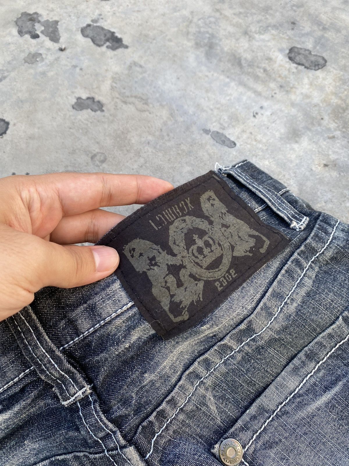 Japanese Brand × Vintage 🔥Express Shipping🔥 Japanese Brand LowBox Jeans Size 29" - 6 Thumbnail