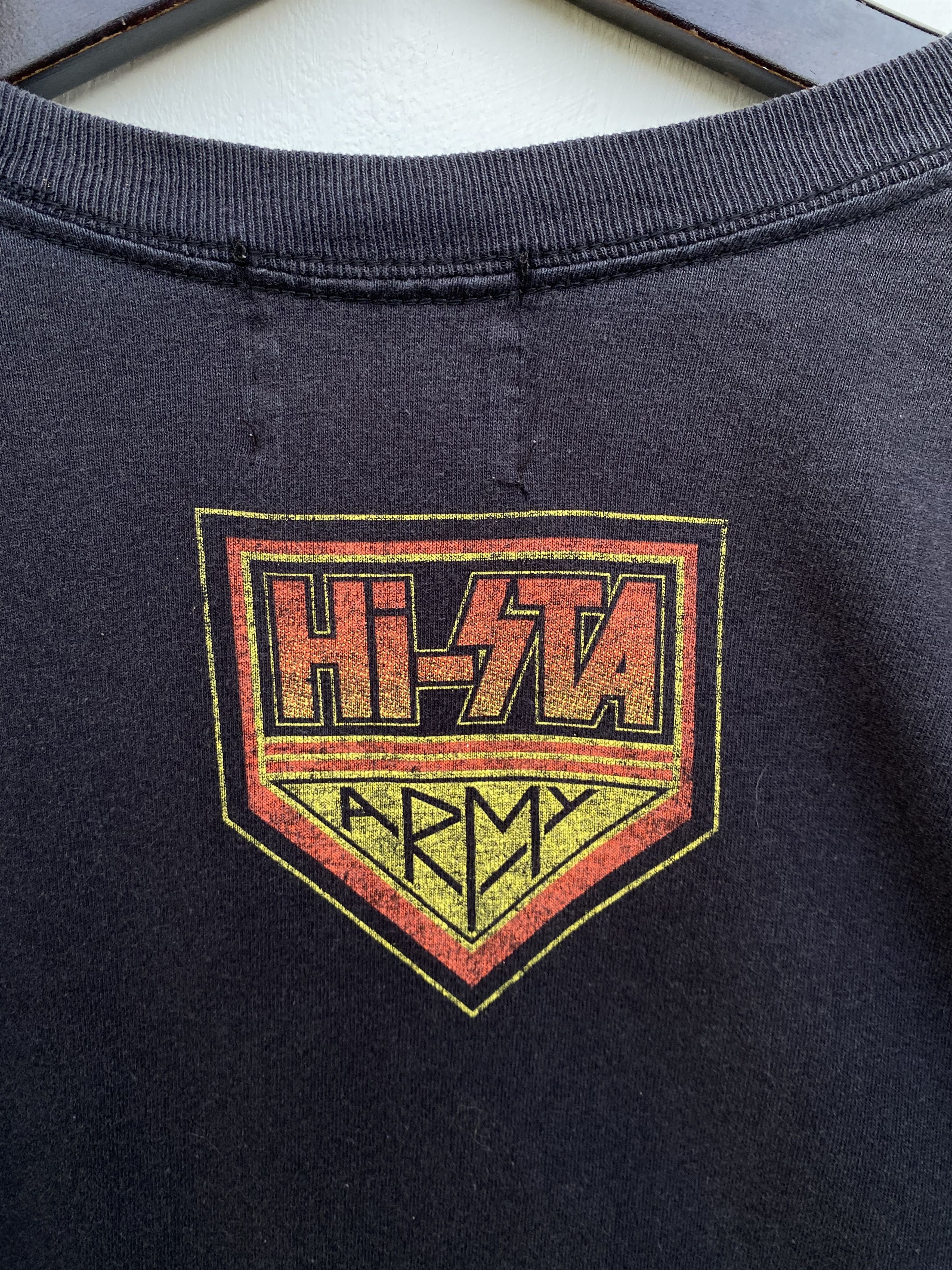 Band Tees 💥HI-STANDARD Japanese hardcore punk promo kiss design shirt Size US L / EU 52-54 / 3 - 4 Thumbnail