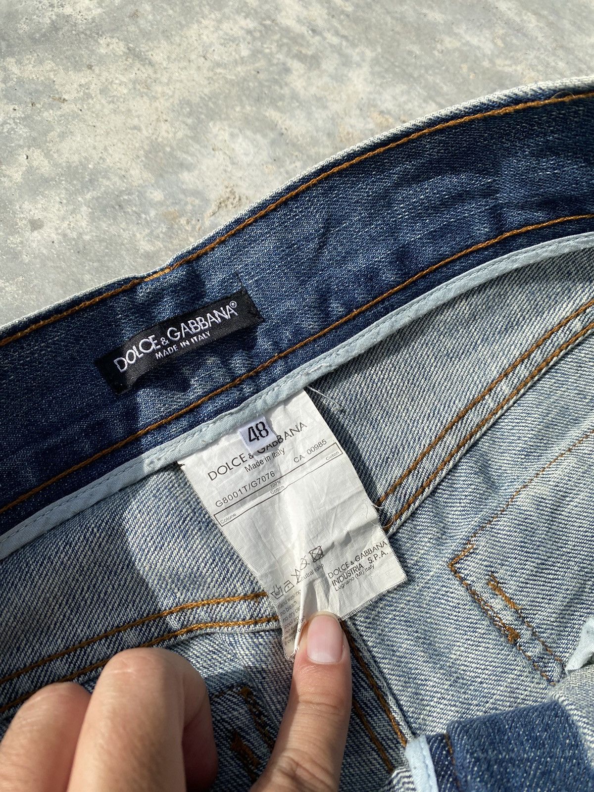 Dolce & Gabbana 🔥Express Shipping🔥 Dolce and Gabbana Jeans Size 32" / US 10 / IT 46 - 6 Thumbnail