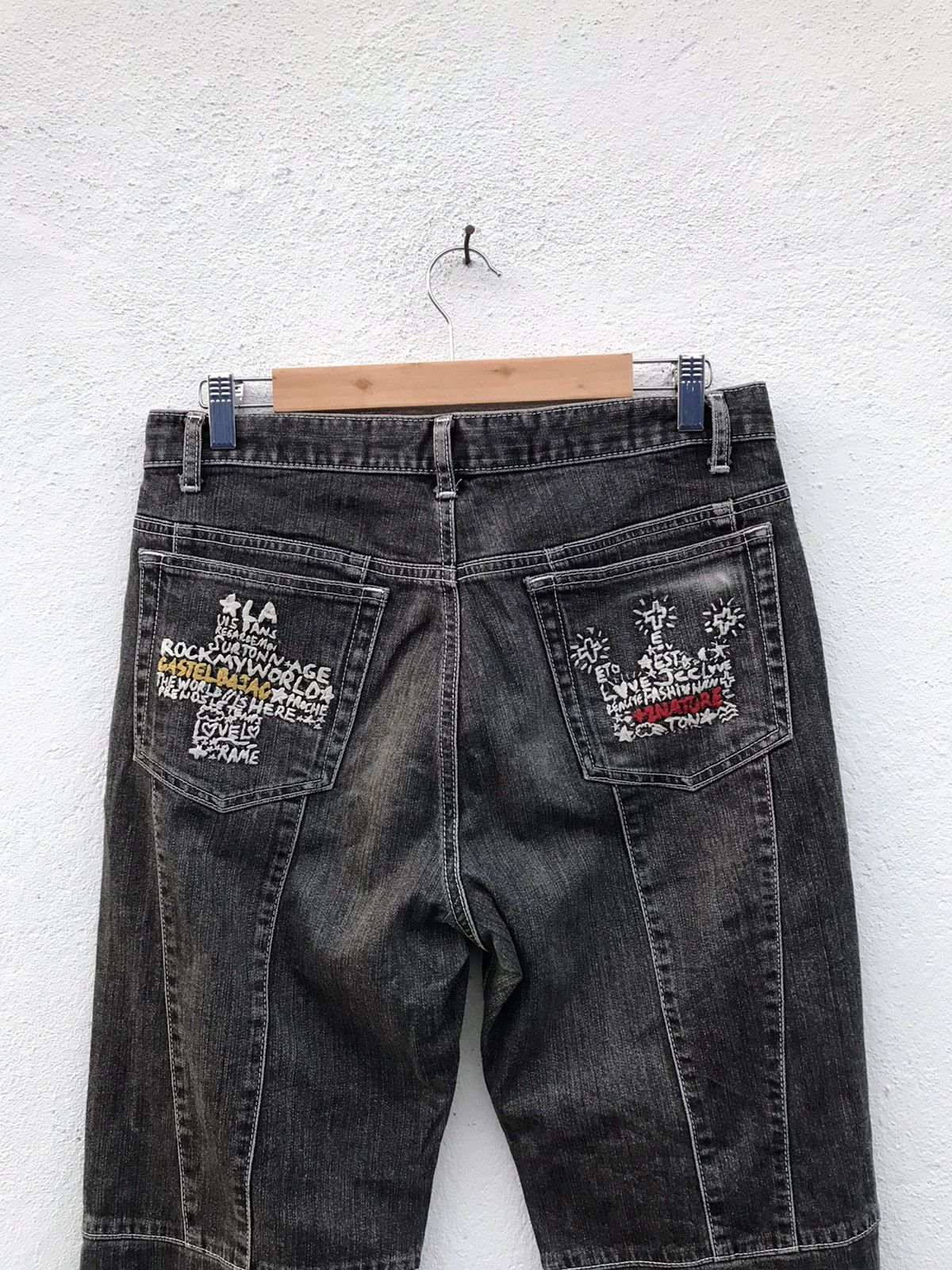Jean Charles De Castelbajac Castelbajac +2 Nature Jeans Size 32" / US 10 / IT 46 - 9 Thumbnail