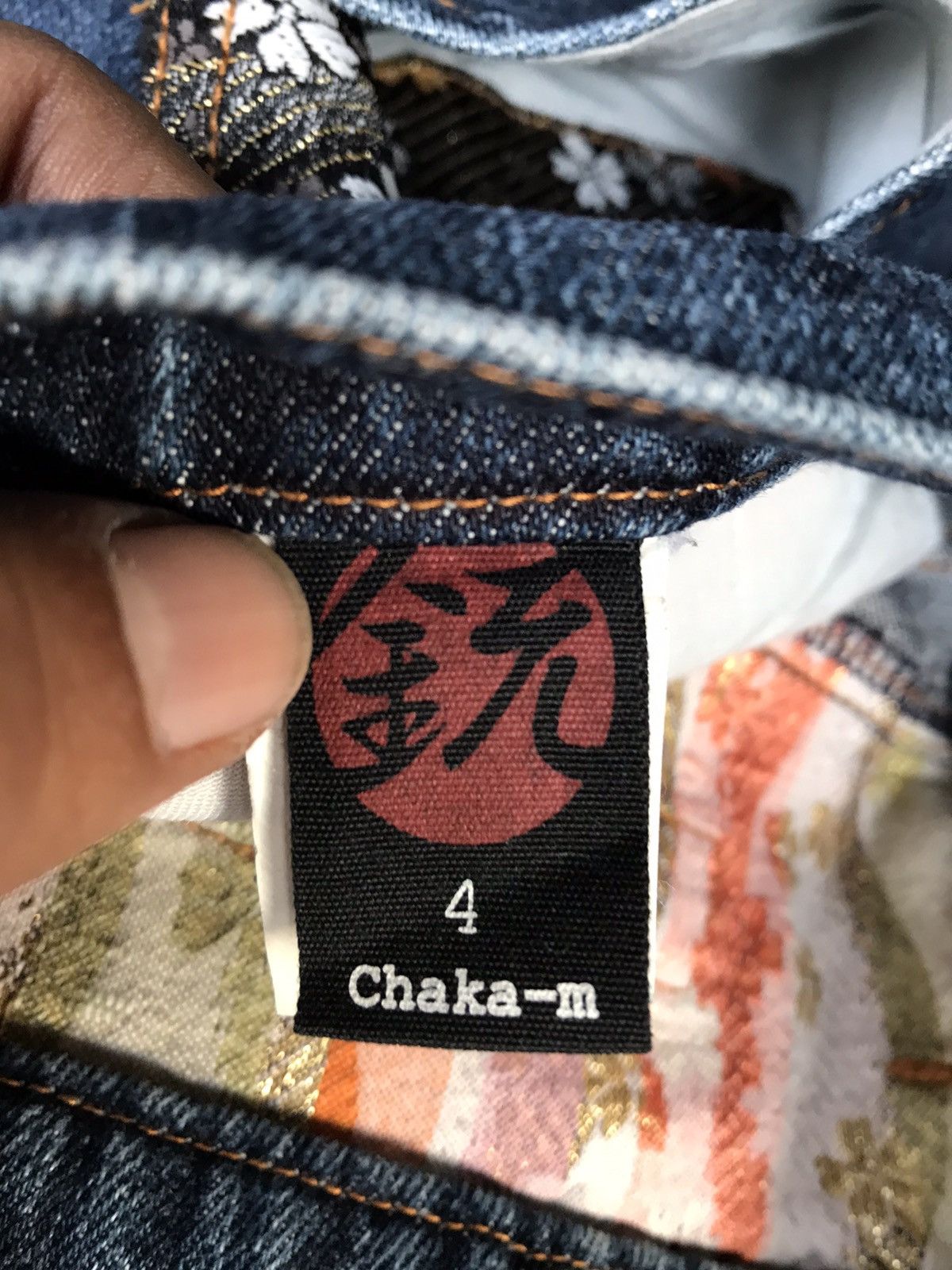 If Six Was Nine Made In Japan Chaka M Bush Pants Jeans Size US 31 - 10 Thumbnail