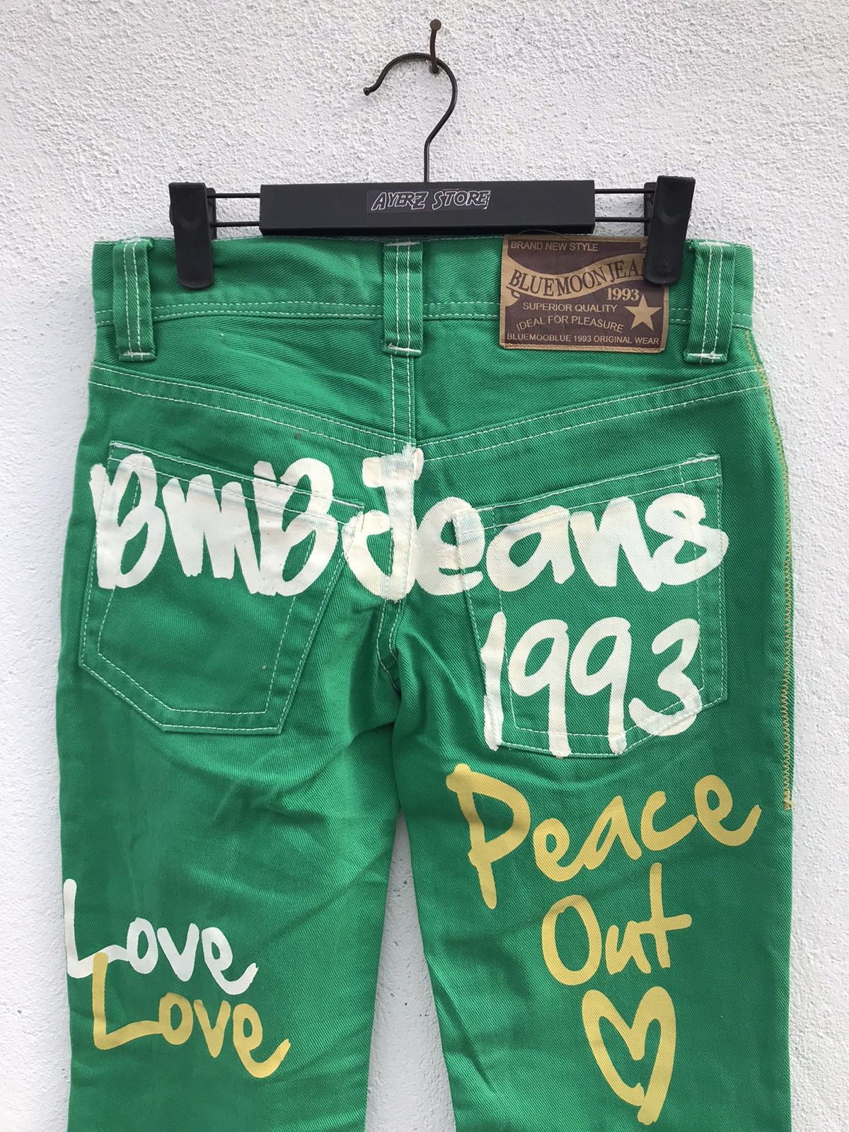 If Six Was Nine × Japanese Brand Japanese Brand Blue Moon Blue Slim fits Jeans Size US 30 / EU 46 - 5 Thumbnail