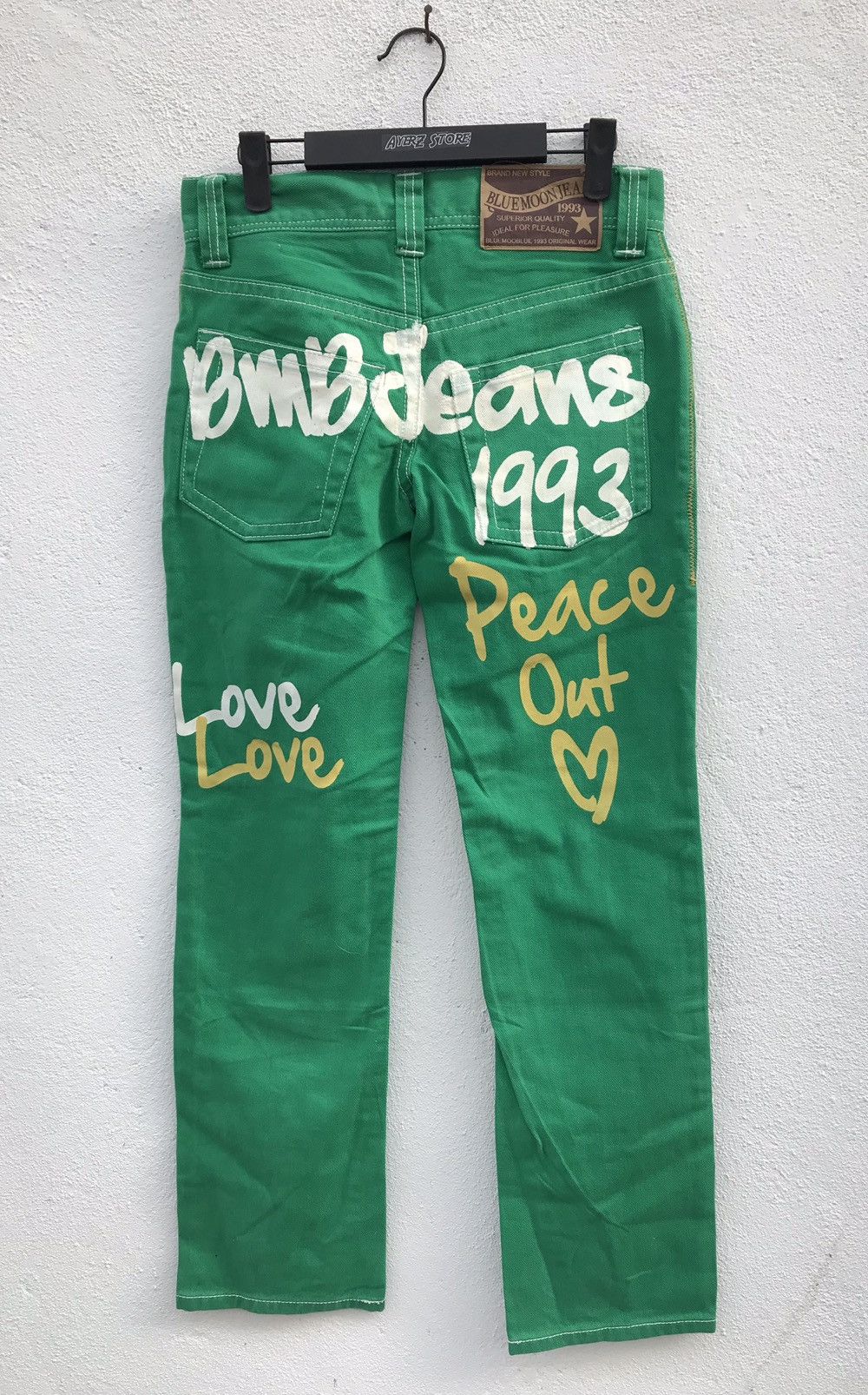 If Six Was Nine × Japanese Brand Japanese Brand Blue Moon Blue Slim fits Jeans Size US 30 / EU 46 - 1 Thumbnail