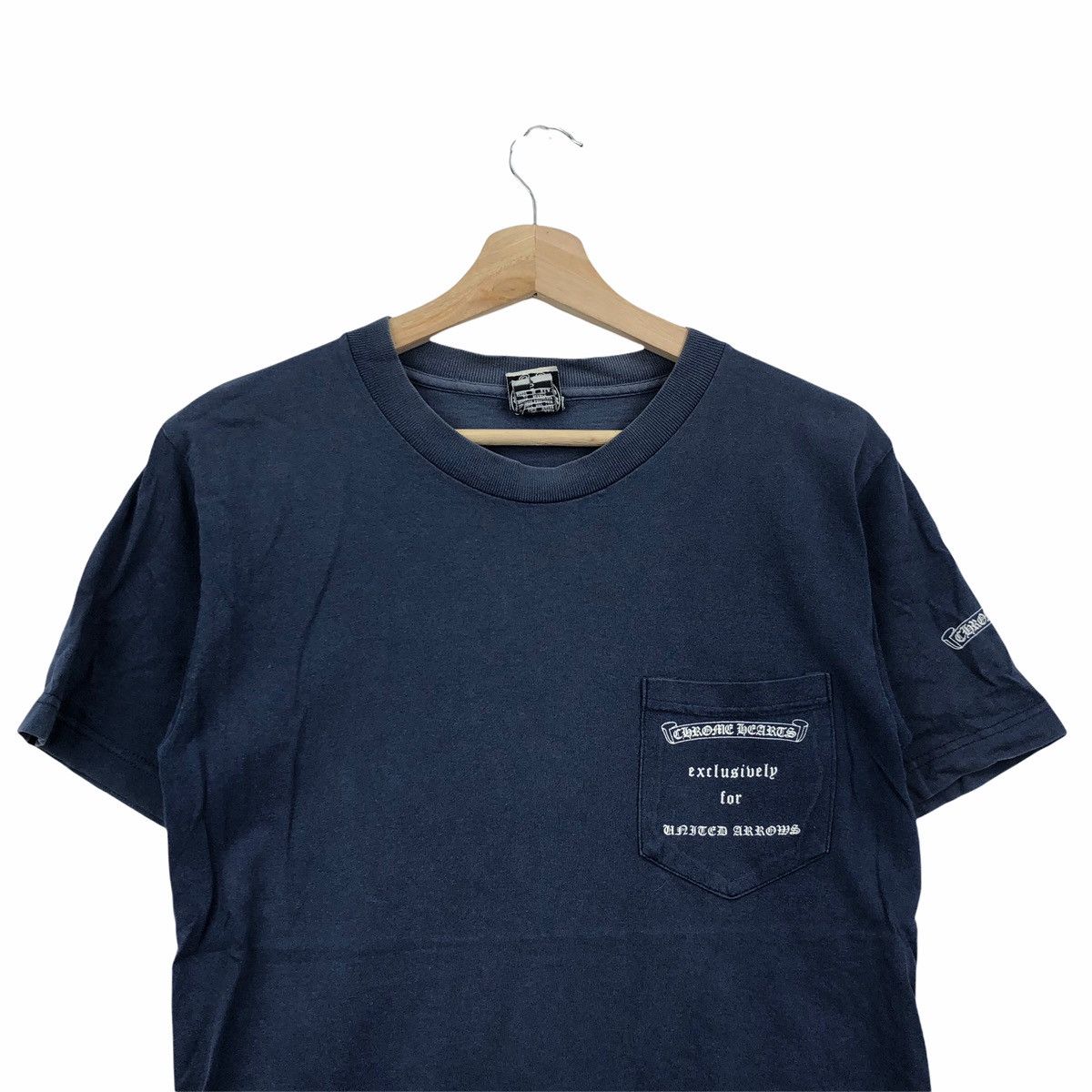 CHROME HEARTS X UNITED ARROWS MADE IN USA POCKET T-SHIRTS