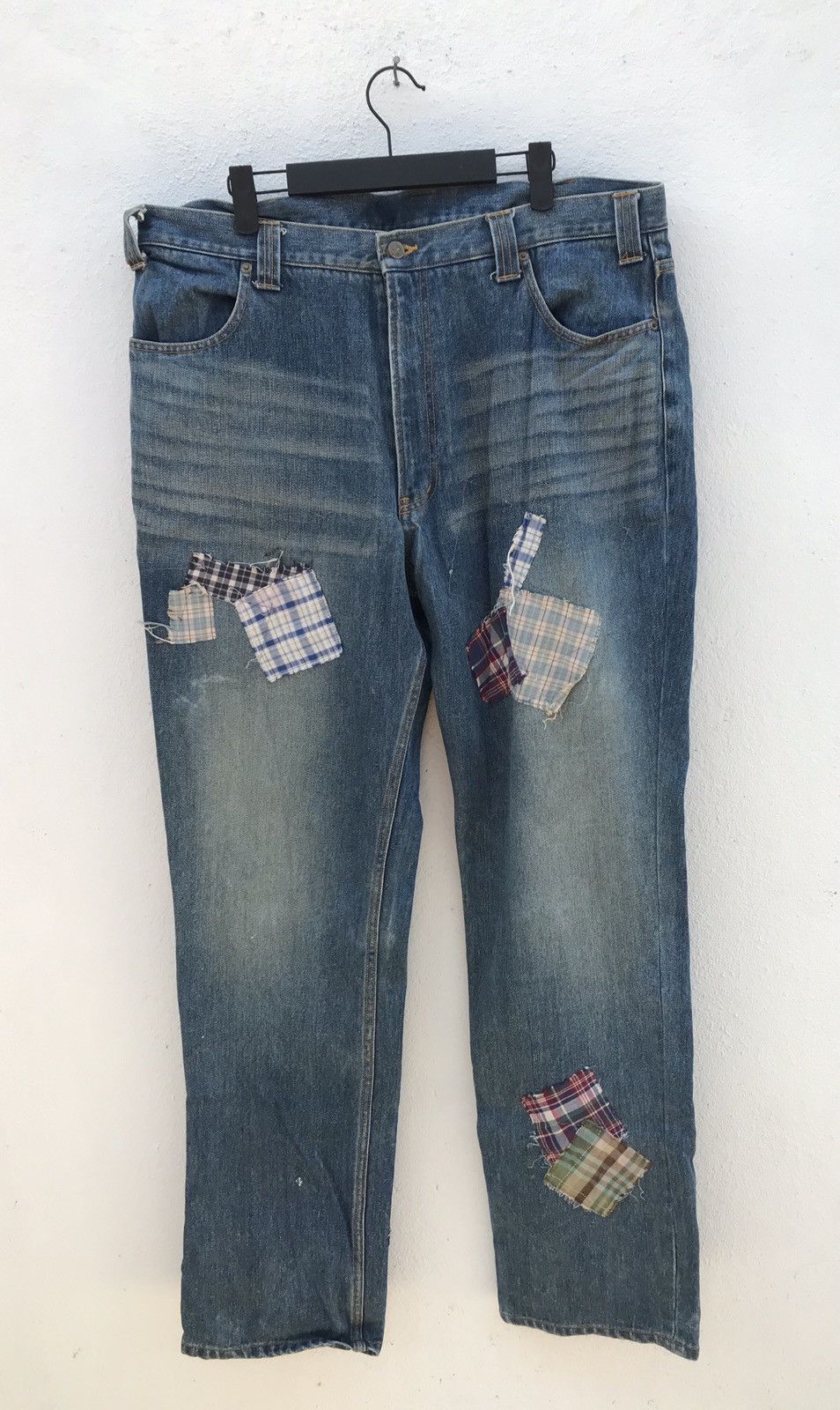 If Six Was Nine × Japanese Brand Made In Japan Sly And Robby Patchwork Jeans Size US 38 / EU 54 - 1 Thumbnail