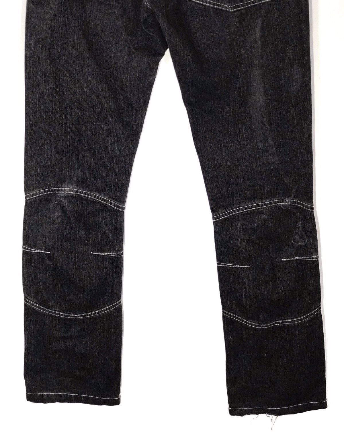 Designer Vingt Quatre Heures Riding Denim Jeans Size US 28 / EU 44 - 5 Thumbnail