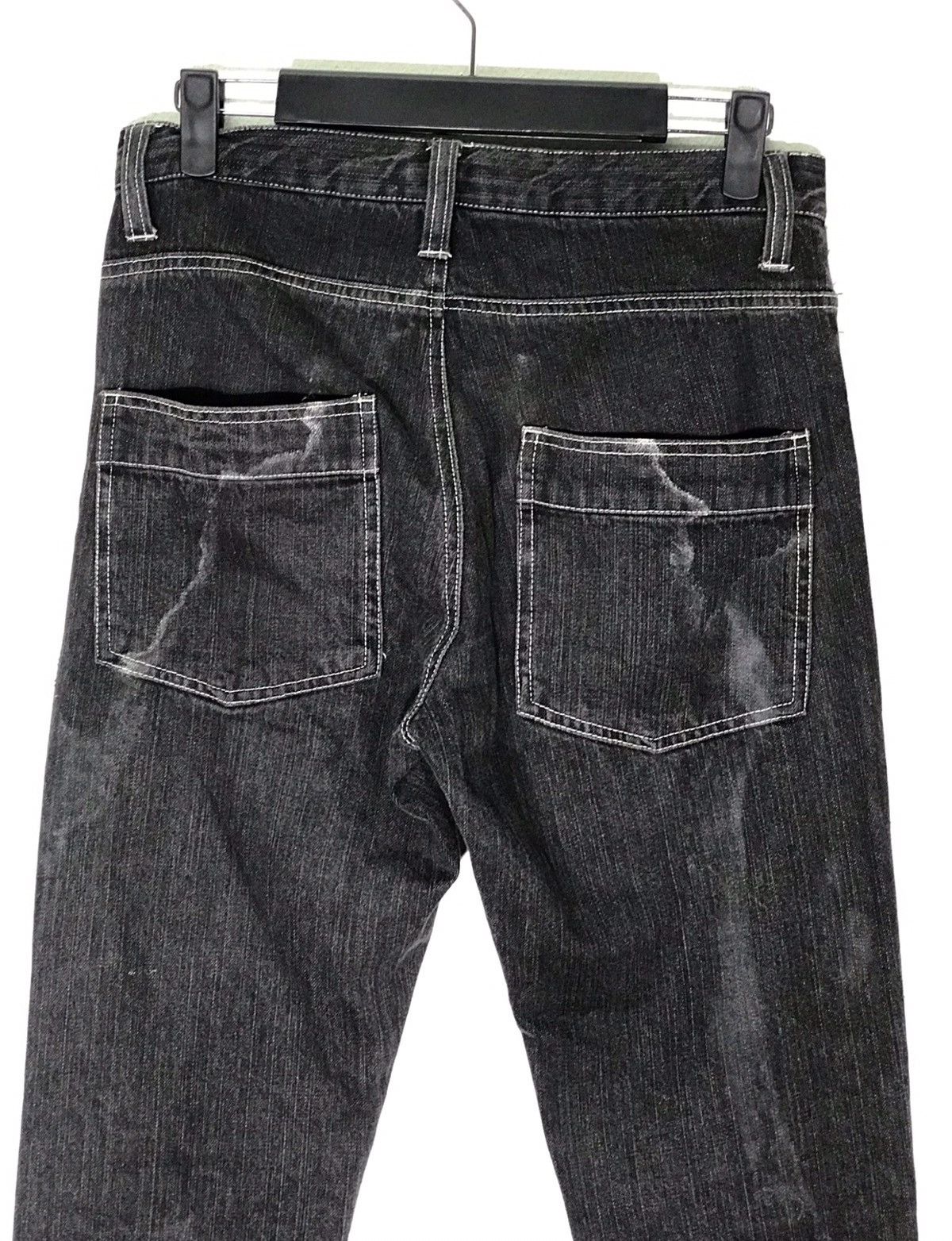 Designer Vingt Quatre Heures Riding Denim Jeans Size US 28 / EU 44 - 4 Thumbnail