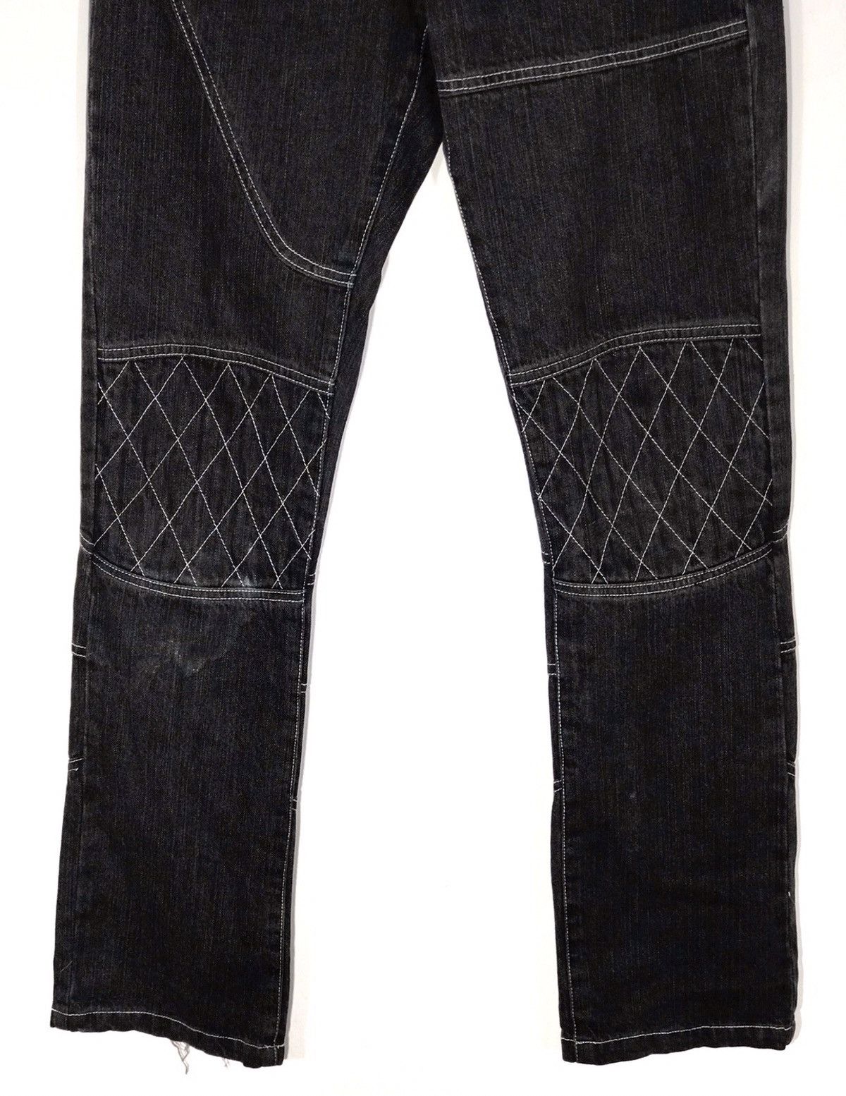 Designer Vingt Quatre Heures Riding Denim Jeans Size US 28 / EU 44 - 3 Thumbnail