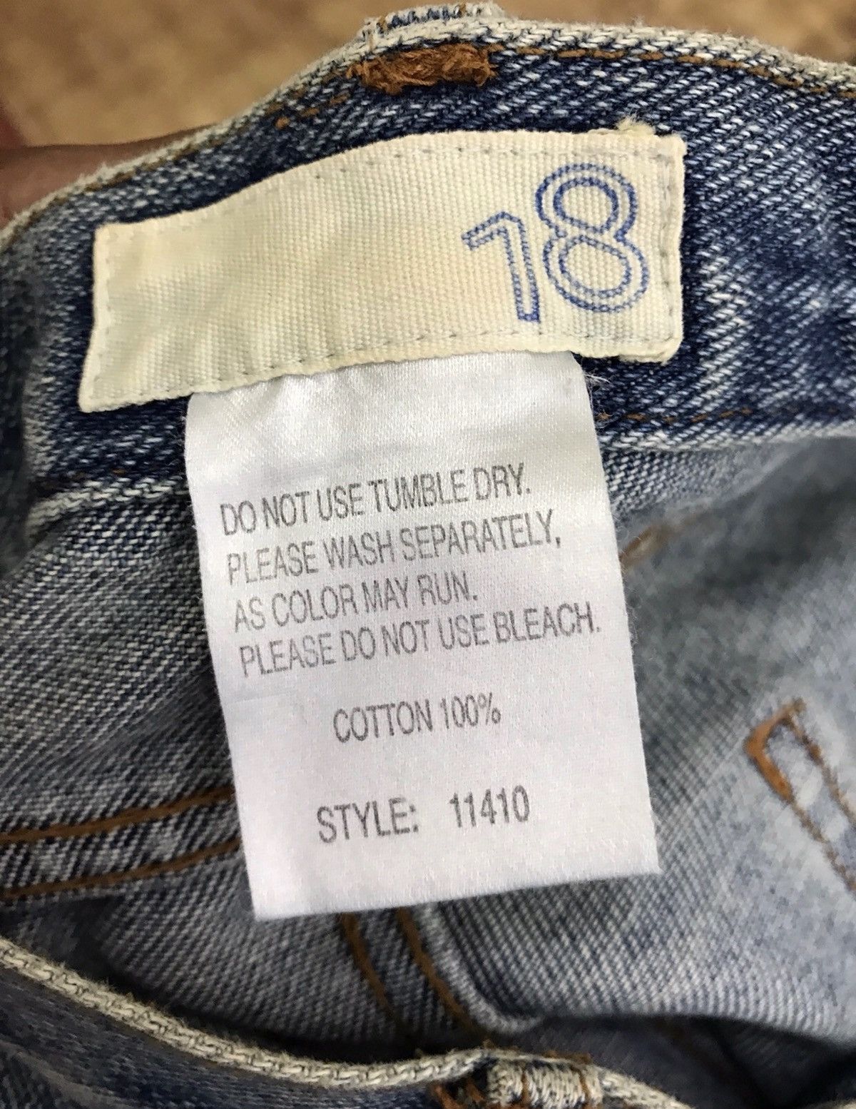 If Six Was Nine × Japanese Brand Japanese Brand 18 Distressed Denim Jeans Size US 32 / EU 48 - 7 Thumbnail