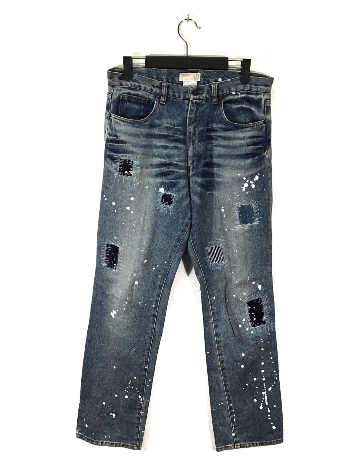 If Six Was Nine × Japanese Brand Japanese Brand 18 Distressed Denim Jeans Size US 32 / EU 48 - 1 Thumbnail