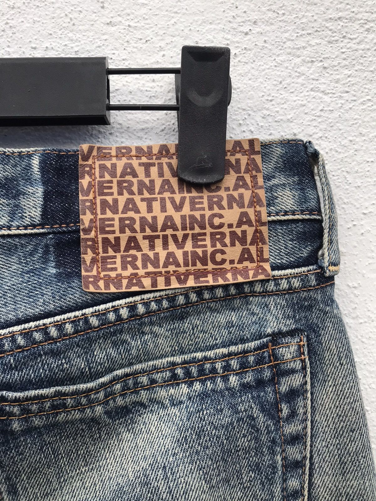 If Six Was Nine × Japanese Brand Japan Brand Native RNA Rips Faded Denim Jeans Size US 32 / EU 48 - 12 Thumbnail