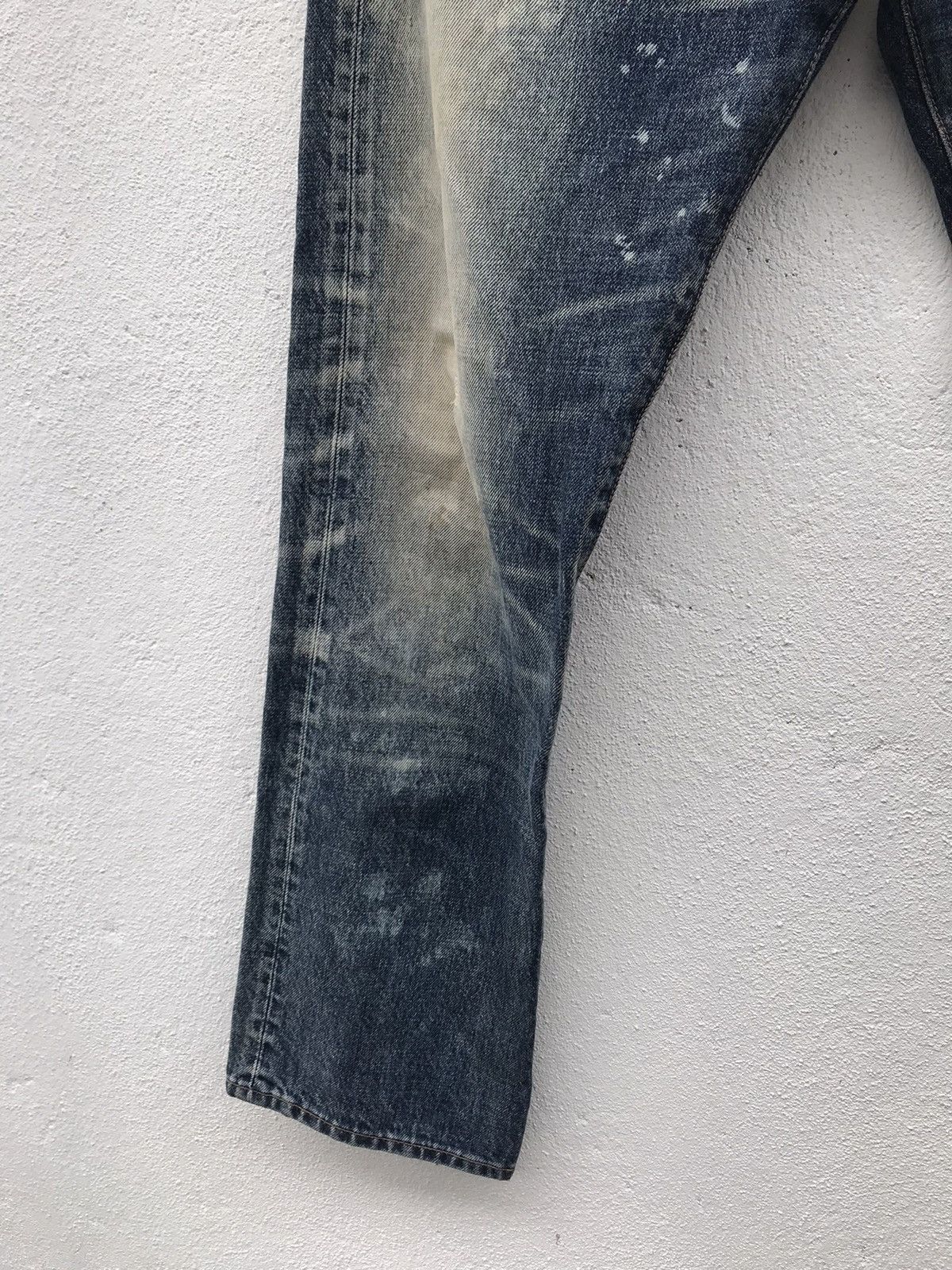 If Six Was Nine × Japanese Brand Japan Brand Native RNA Rips Faded Denim Jeans Size US 32 / EU 48 - 6 Thumbnail